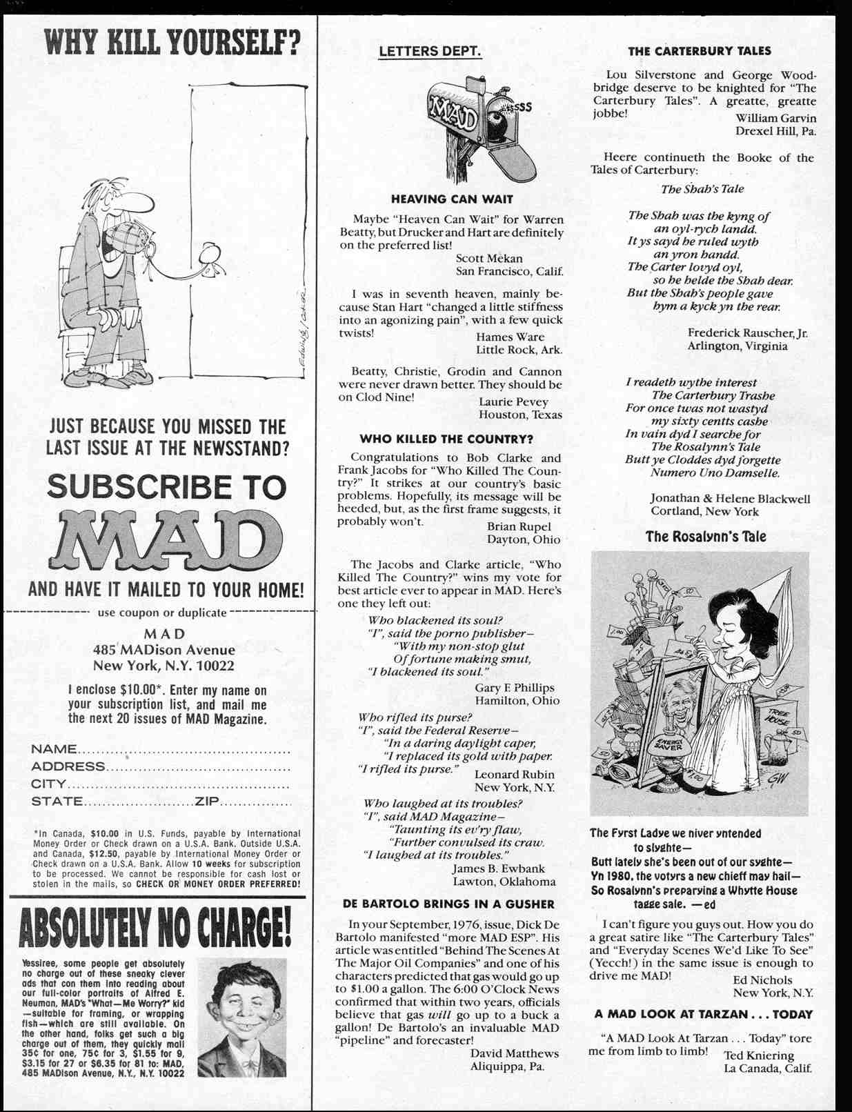 Read online MAD comic -  Issue #208 - 4