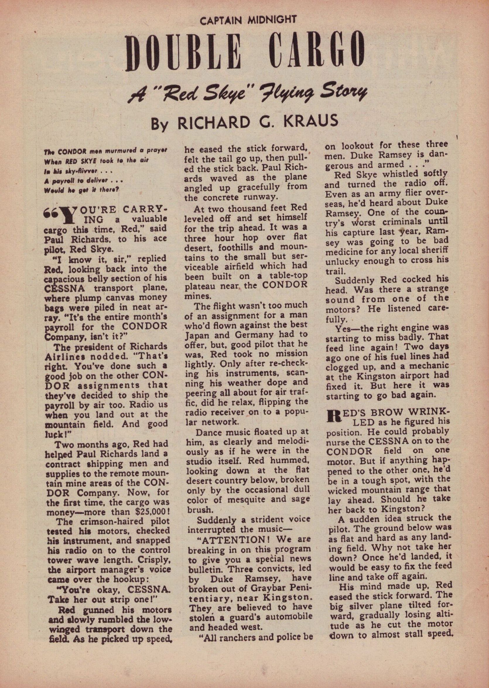 Read online Captain Midnight (1942) comic -  Issue #43 - 34
