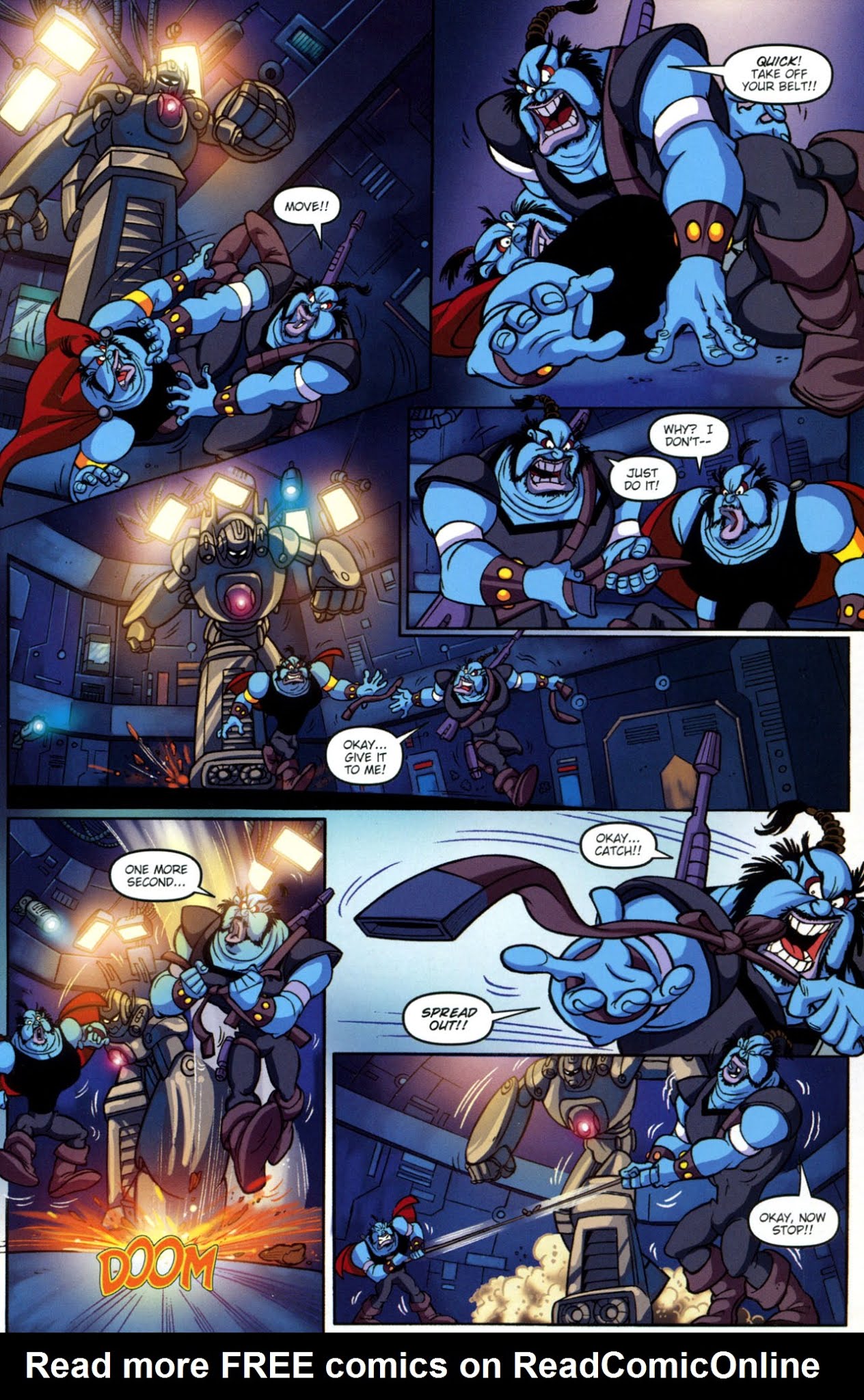 Read online Don Bluth Presents Space Ace comic -  Issue #4 - 17