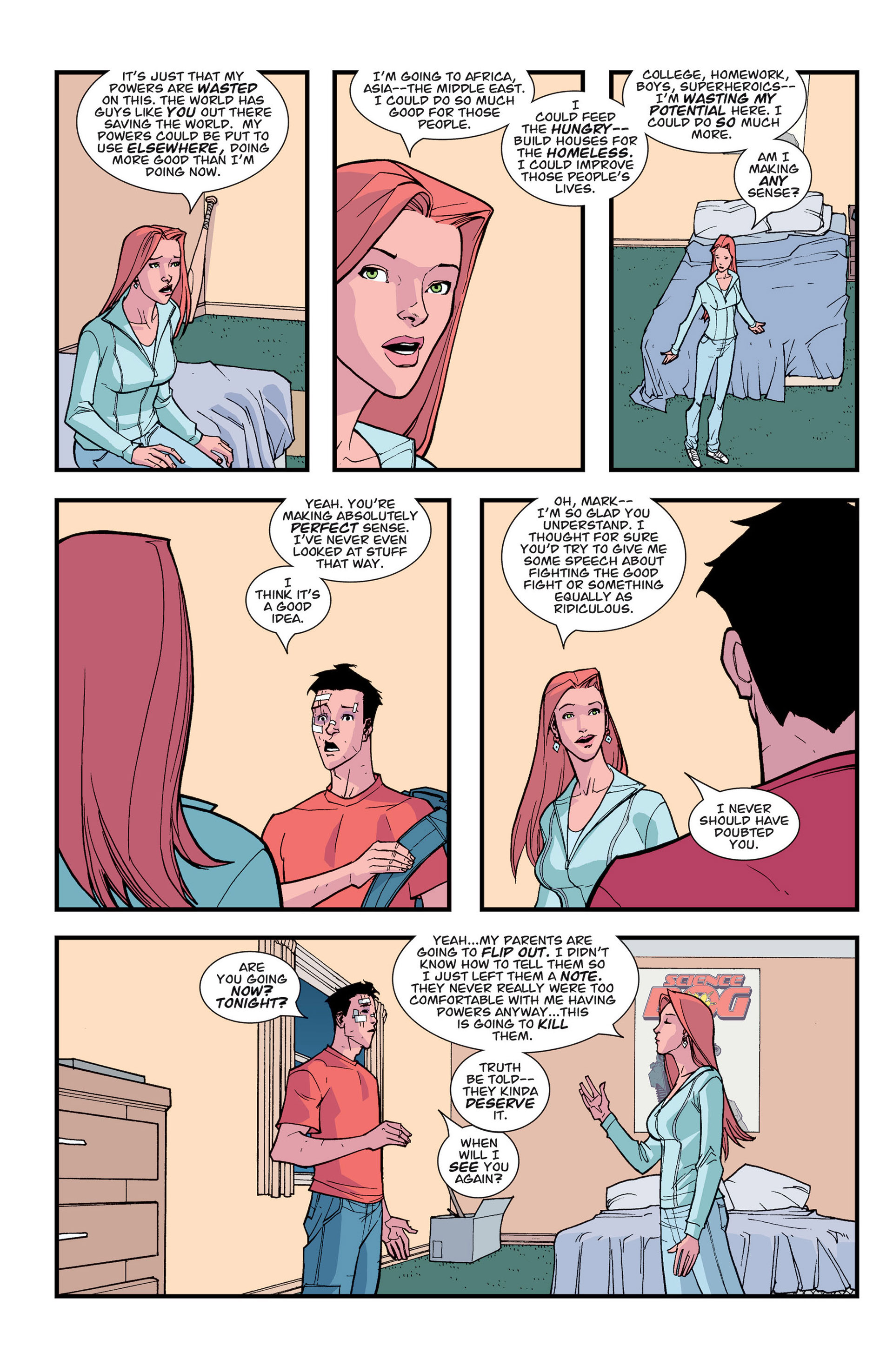 Read online Invincible comic -  Issue # _TPB 5 - The Facts of Life - 9
