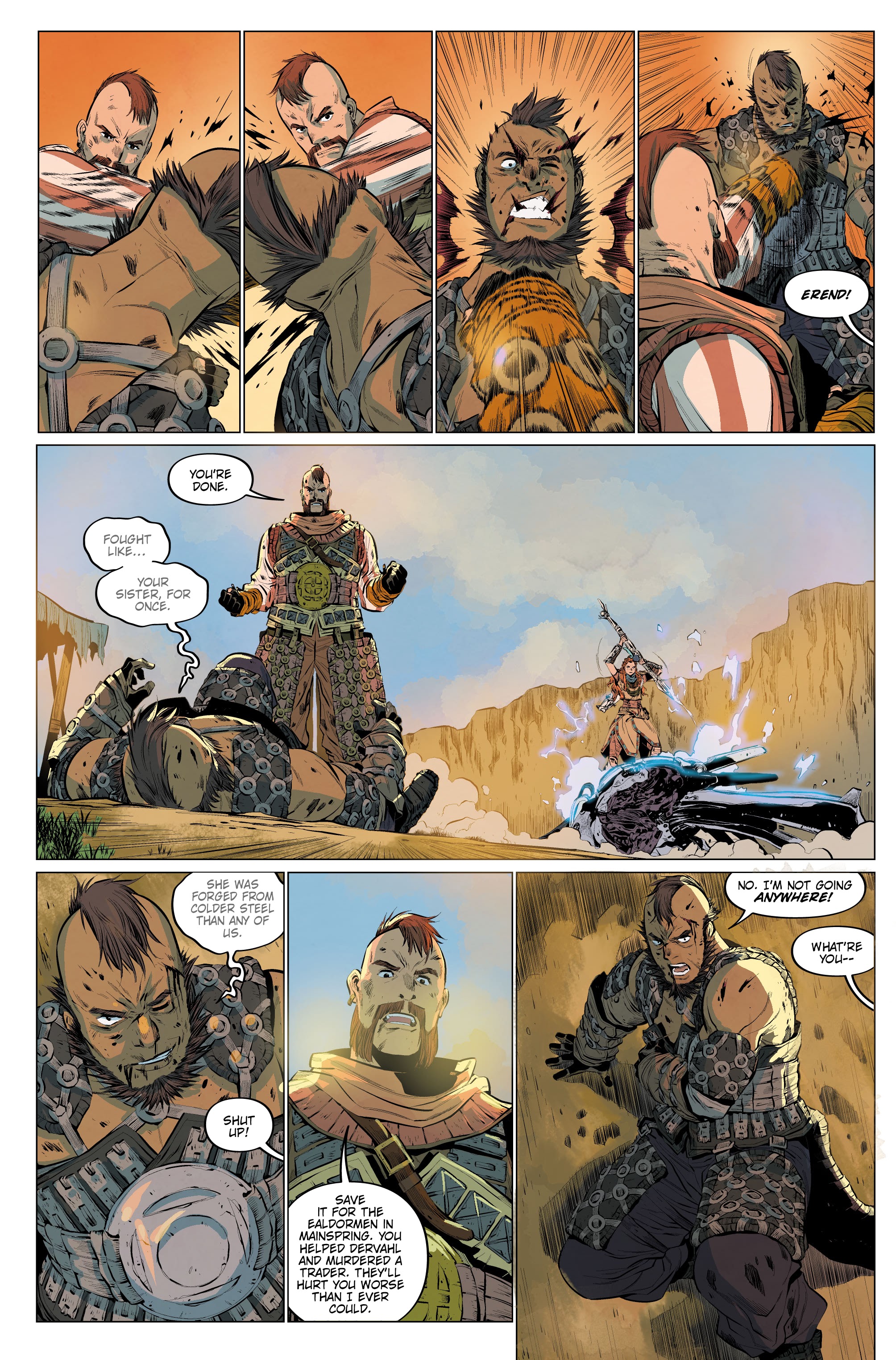 Read online Horizon Zero Dawn (2021) comic -  Issue #4 - 20