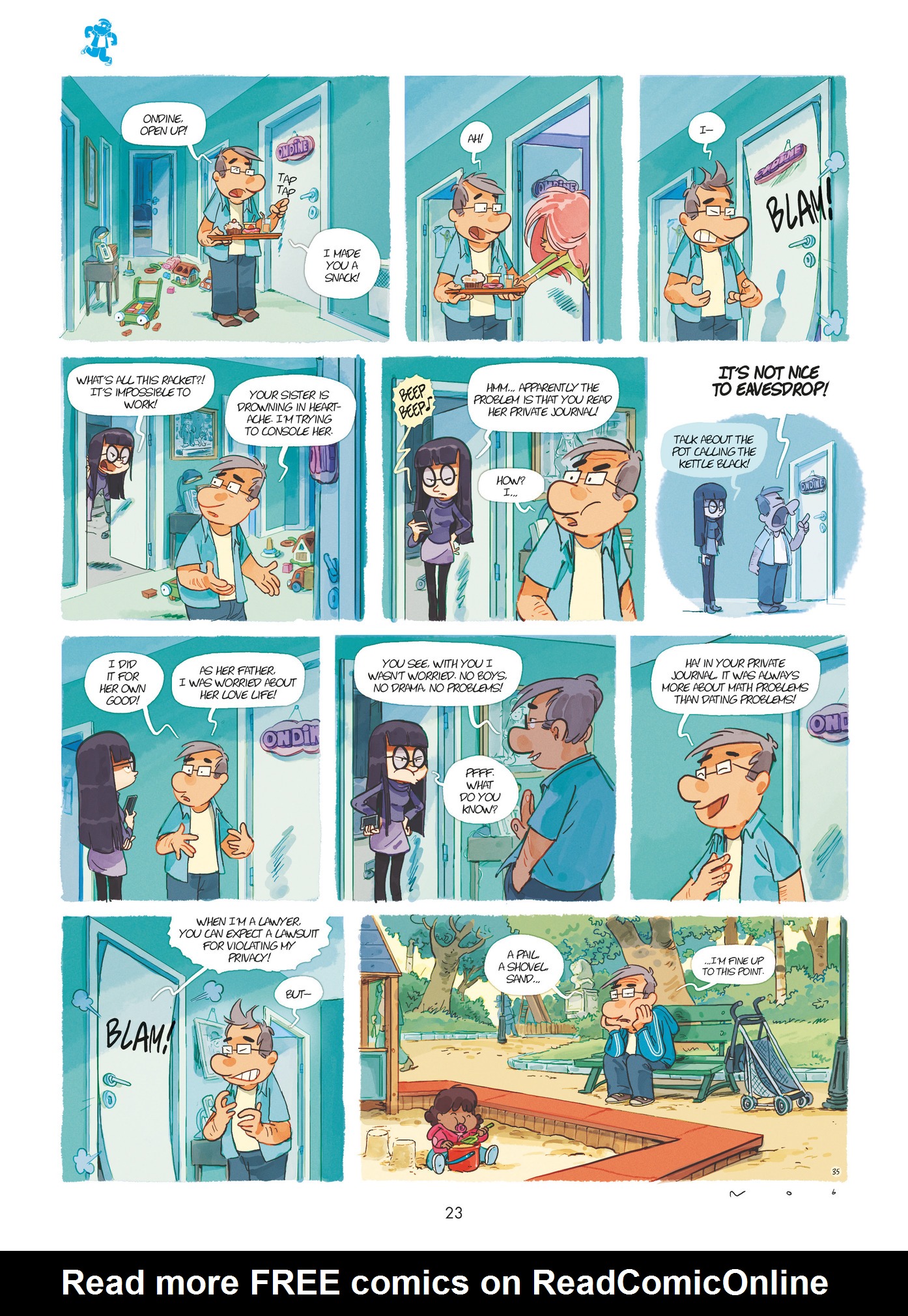 Read online Dad comic -  Issue #1 - 23