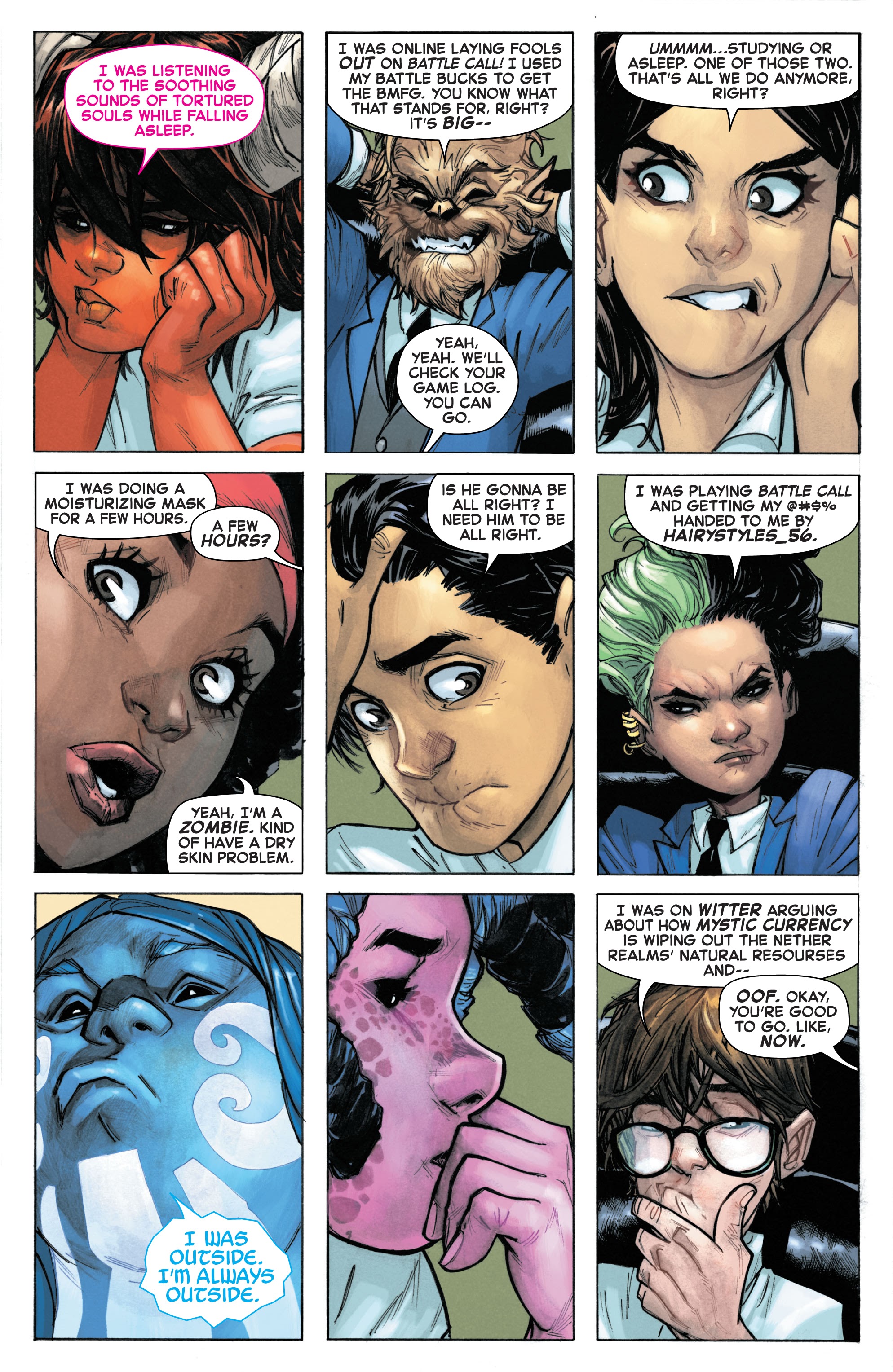 Read online Strange Academy comic -  Issue #11 - 16