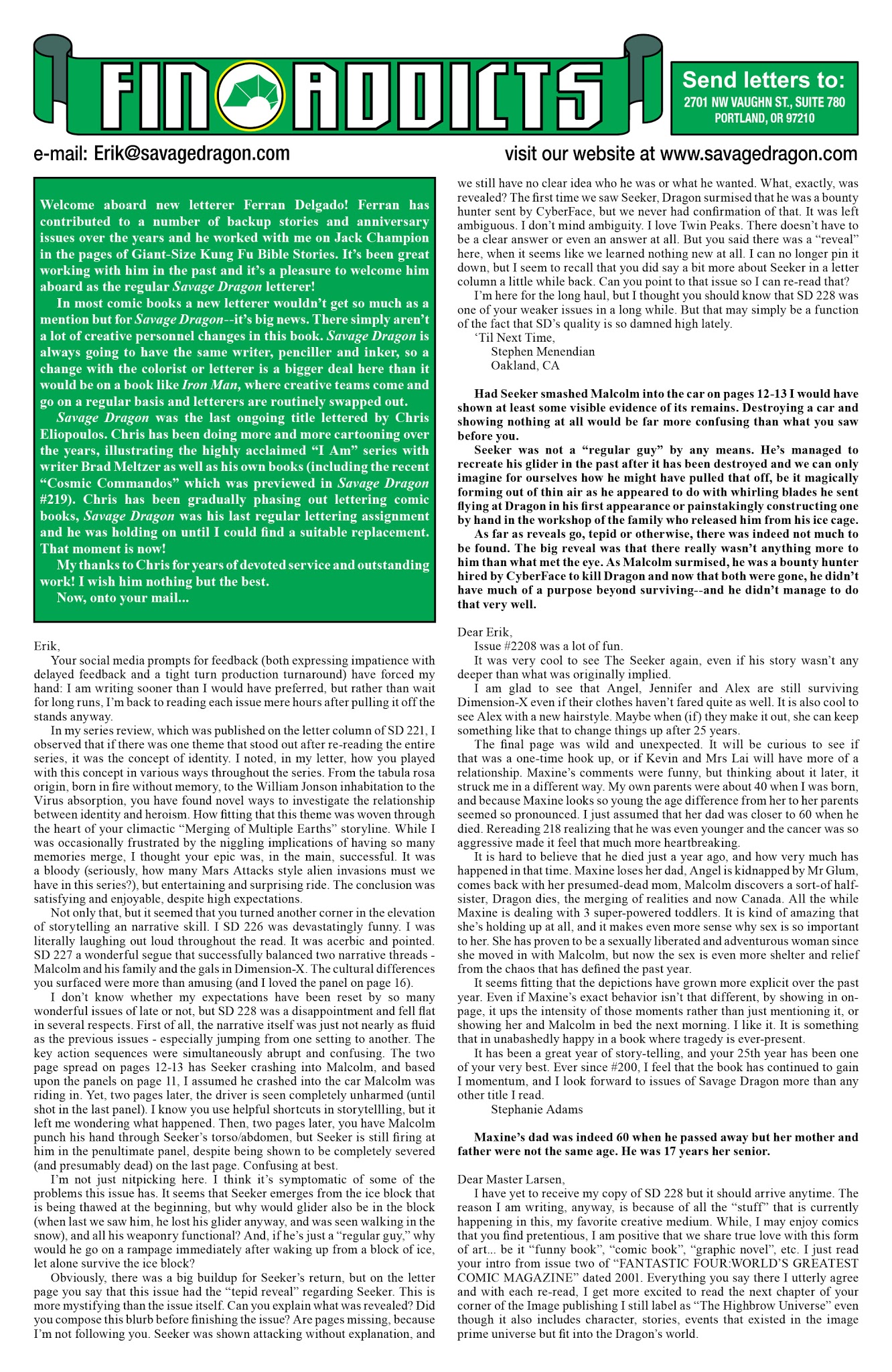 Read online The Savage Dragon (1993) comic -  Issue #231 - 23