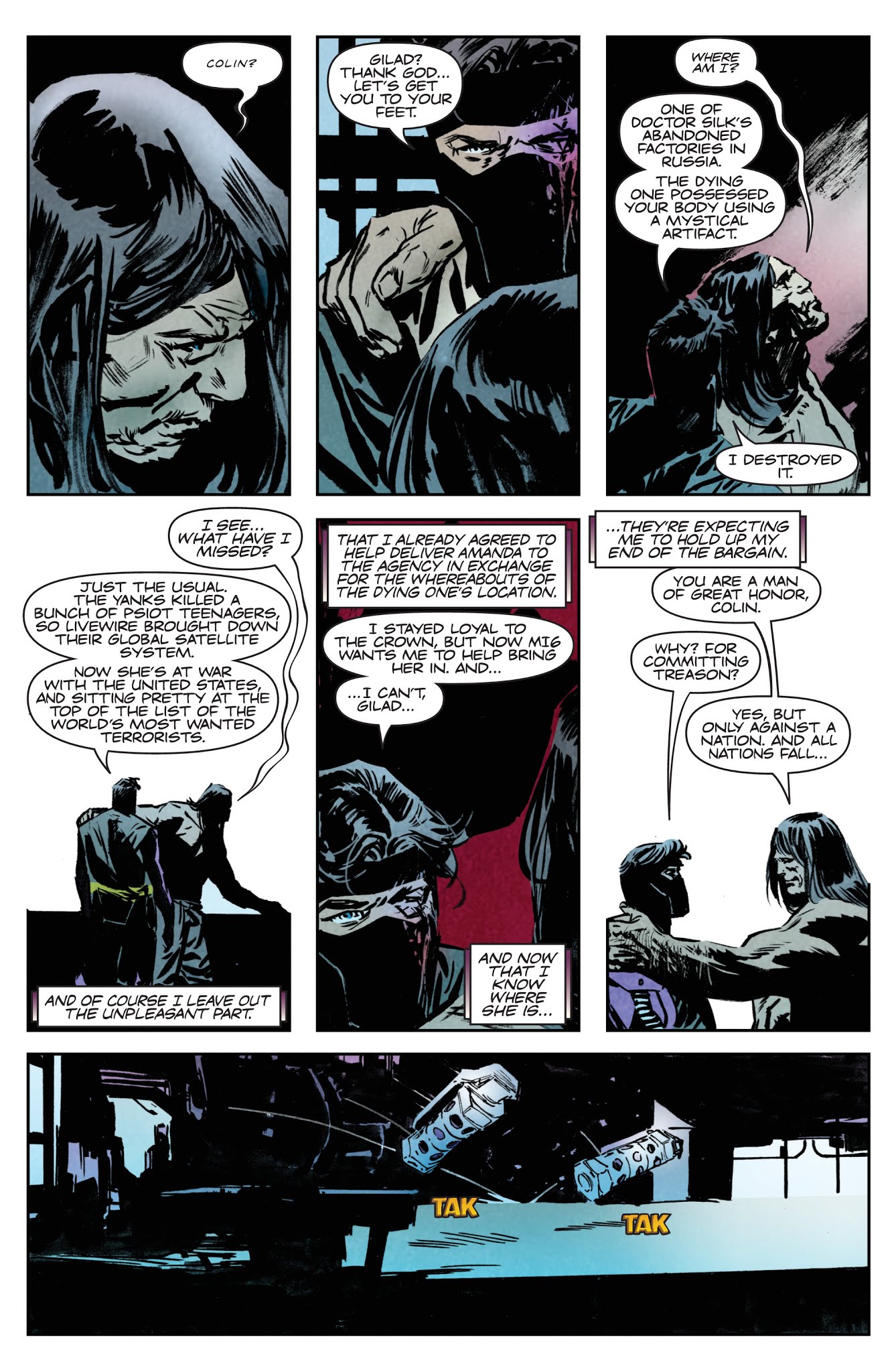 Read online Ninja-K comic -  Issue #13 - 16