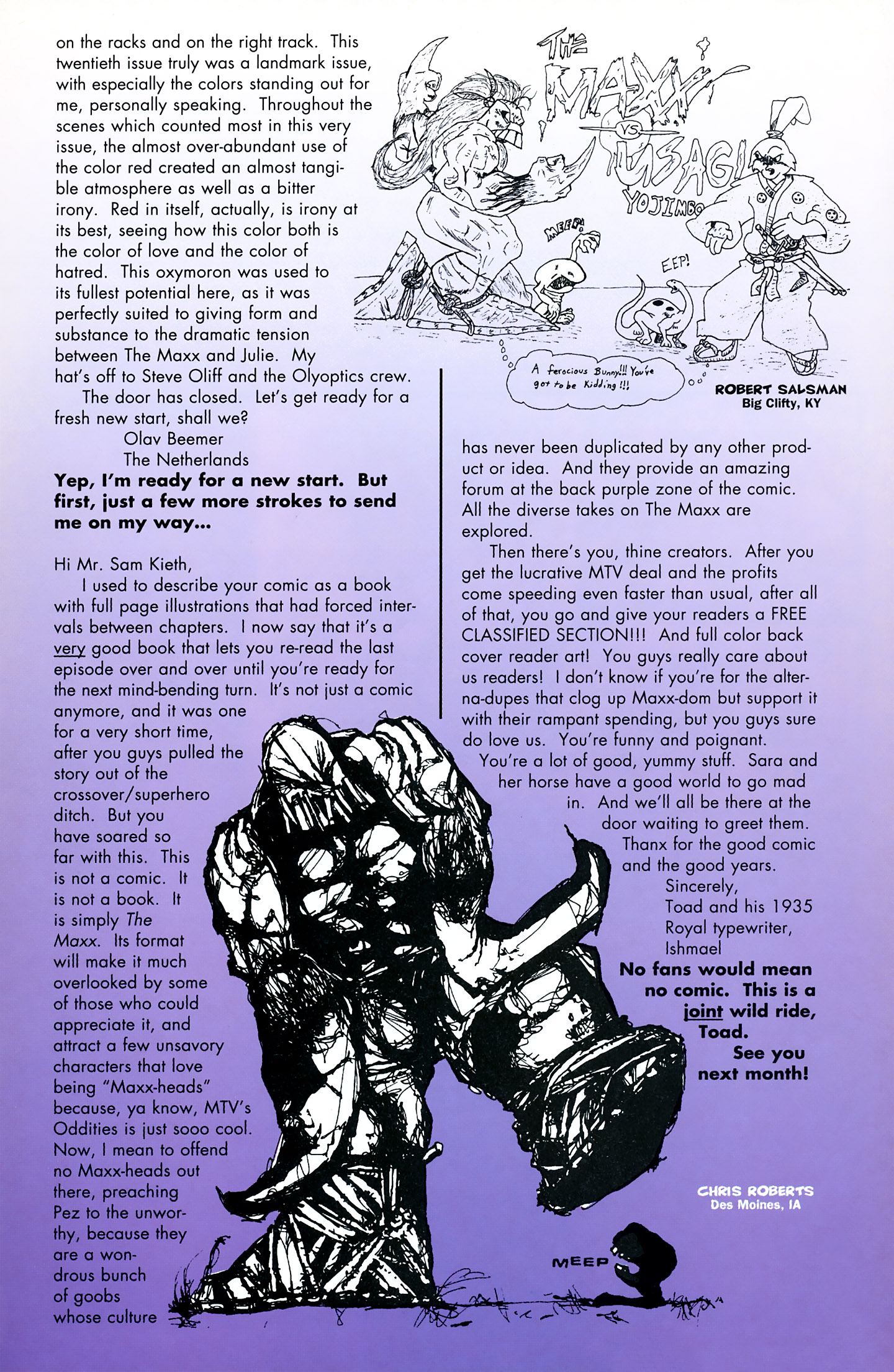 Read online The Maxx (1993) comic -  Issue #21 - 31