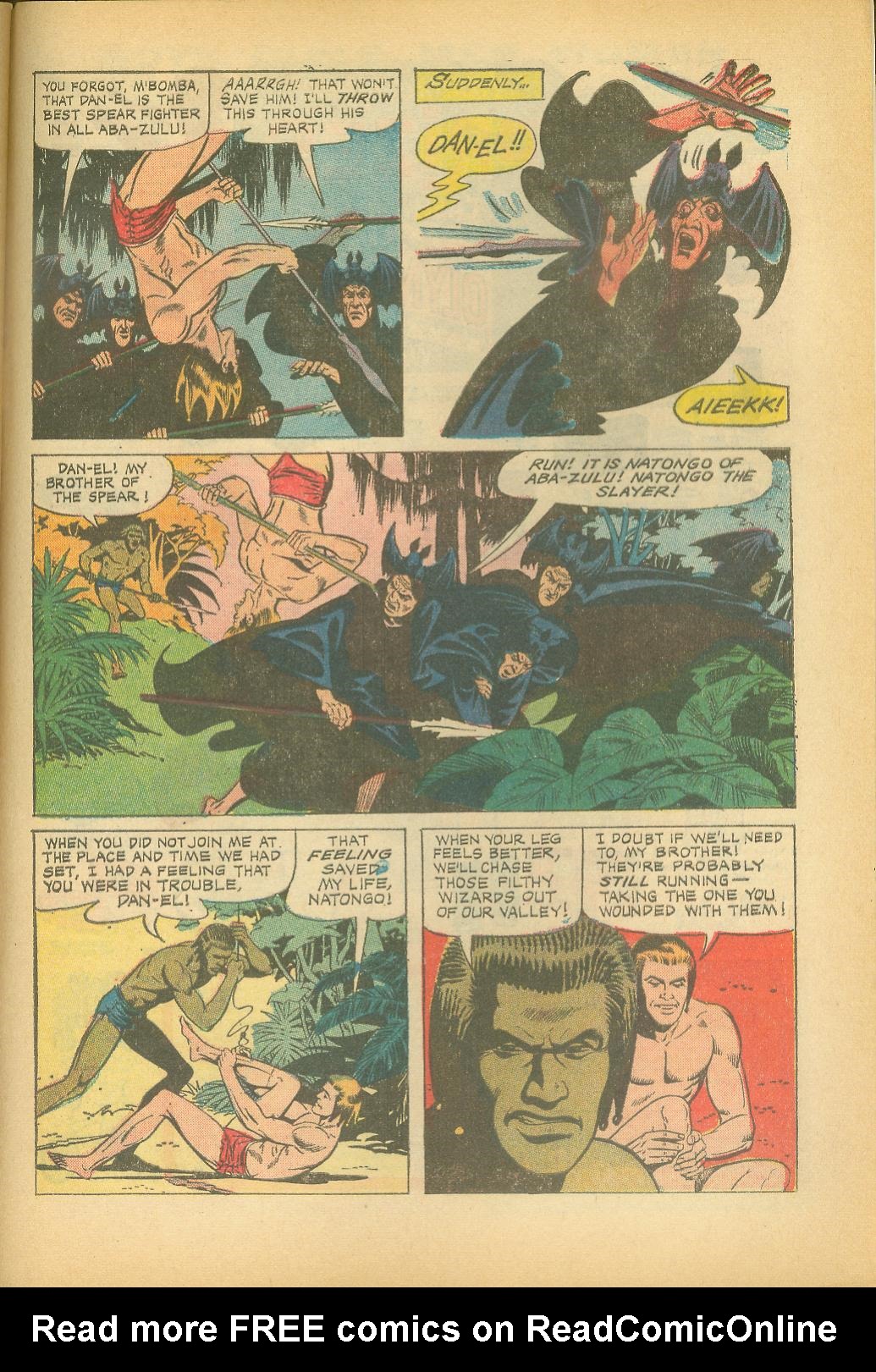 Read online Tarzan (1962) comic -  Issue #160 - 33
