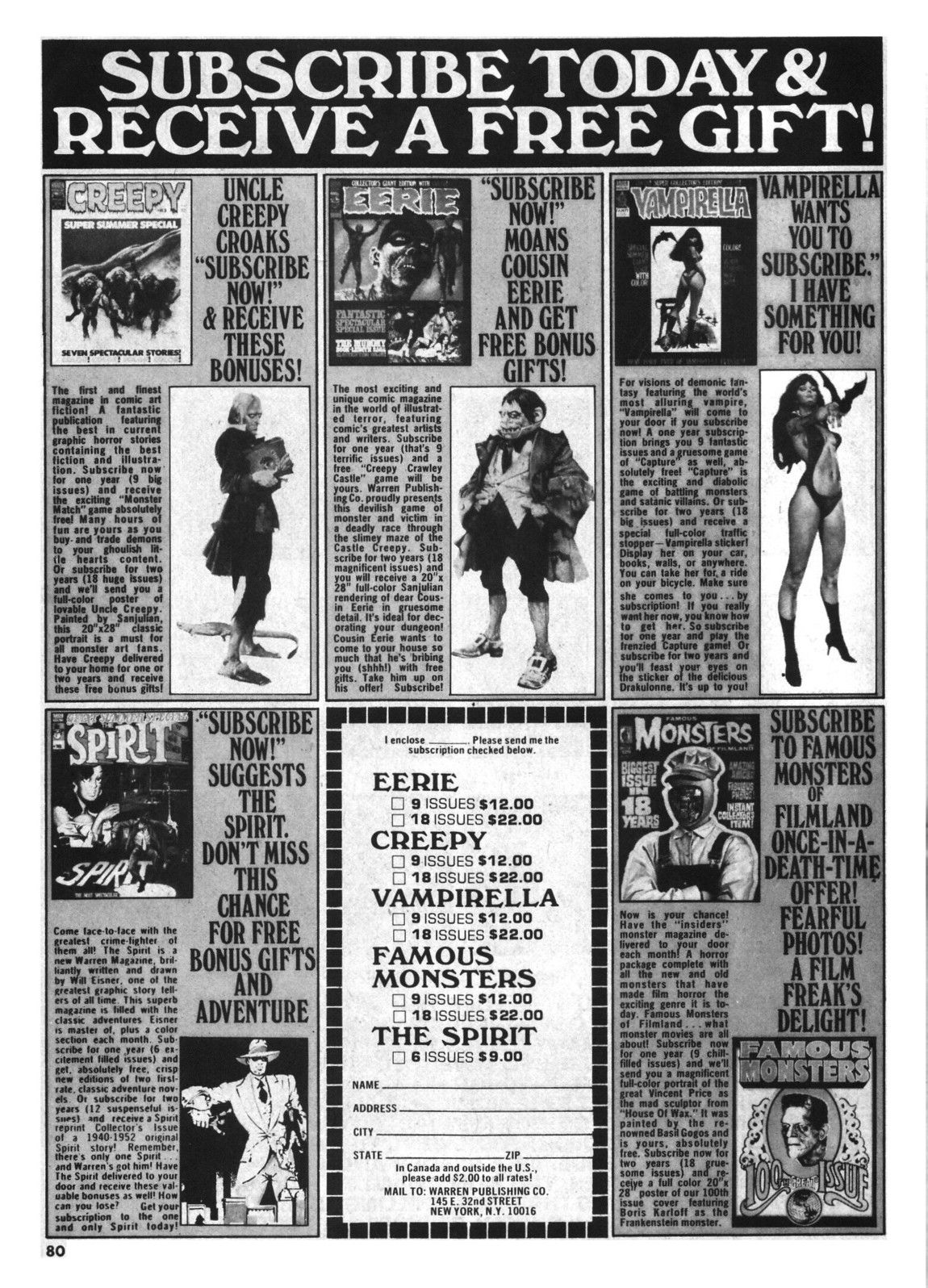 Read online Vampirella (1969) comic -  Issue #55 - 80