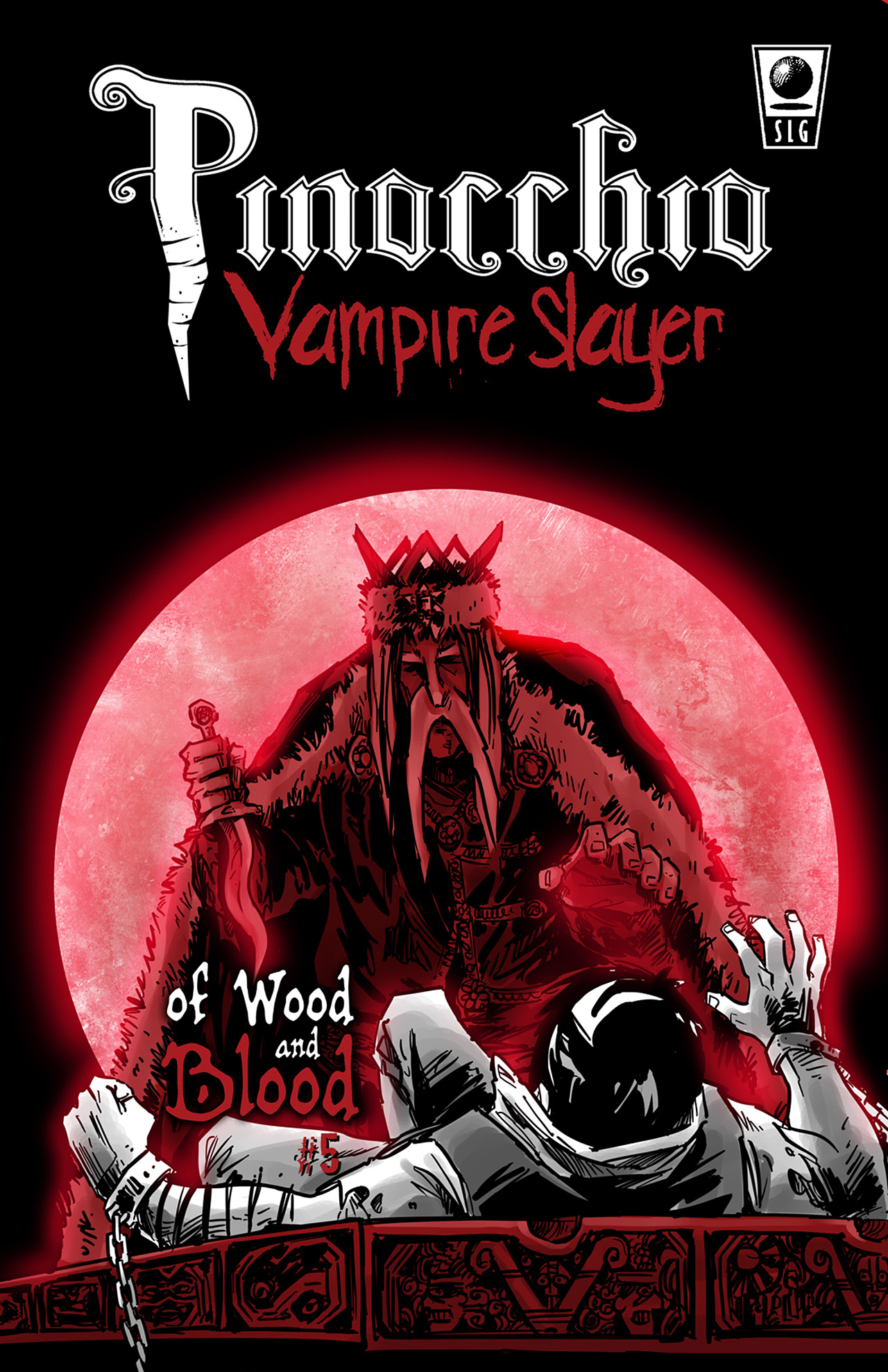 Read online Pinocchio: Vampire Slayer - Of Wood and Blood comic -  Issue #5 - 1