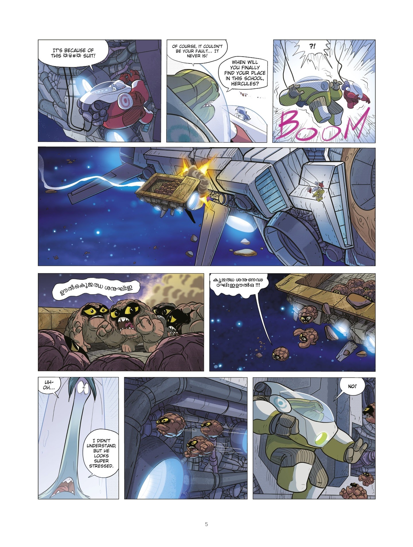 Read online Hercules Intergalactic Agent comic -  Issue #2 - 5