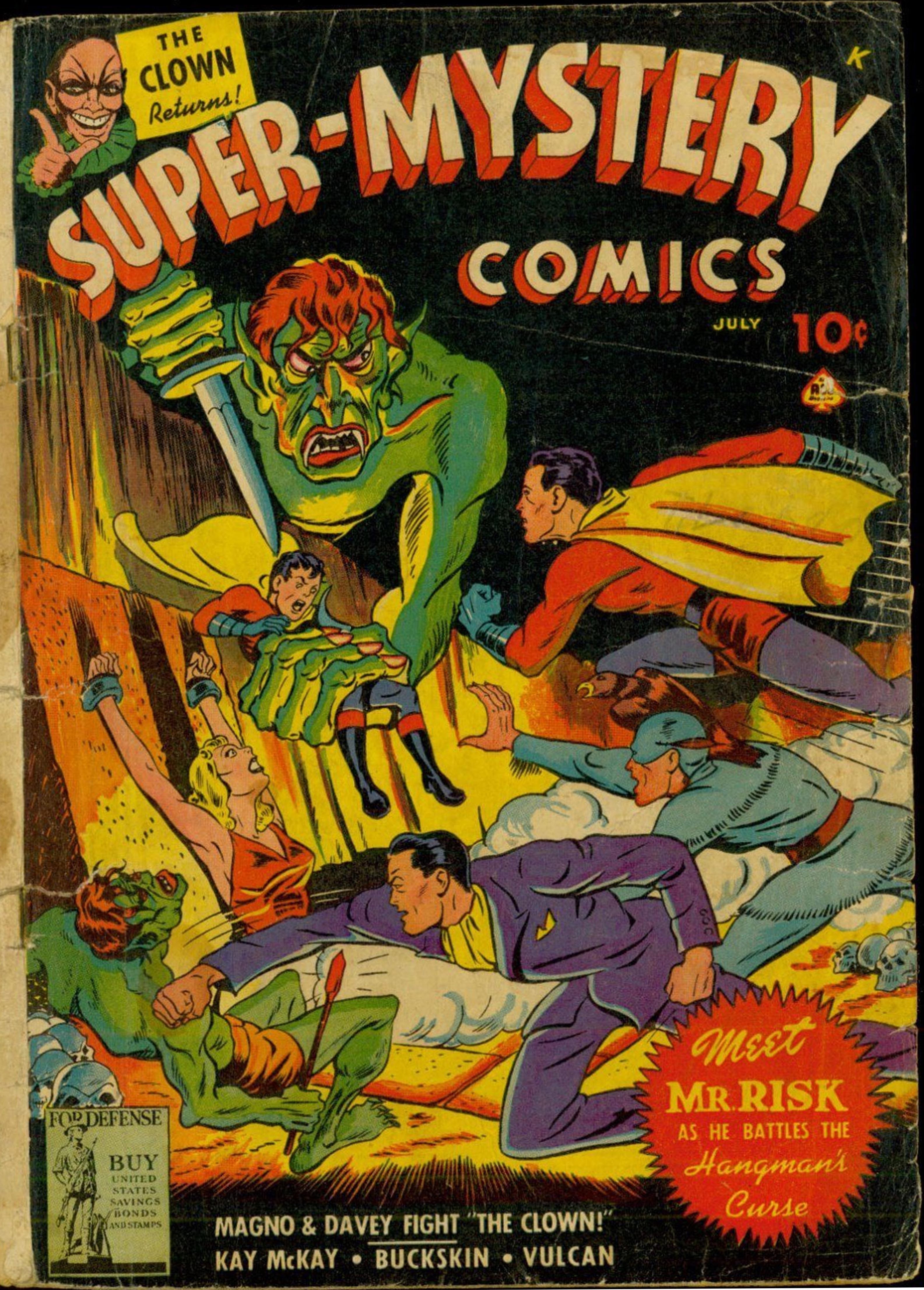Read online Super-Mystery Comics comic -  Issue #14 - 2