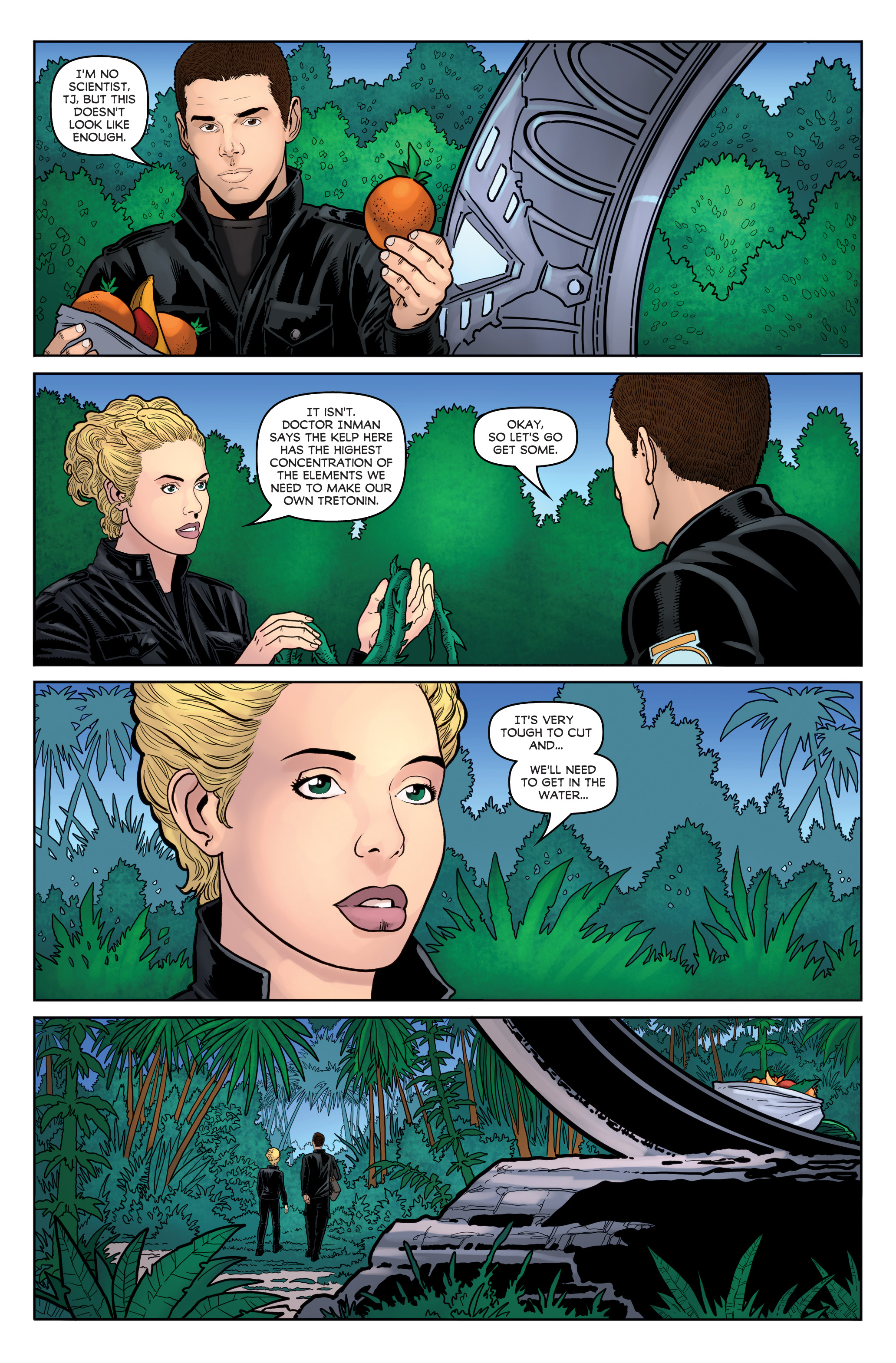 Read online Stargate Universe comic -  Issue #5 - 5