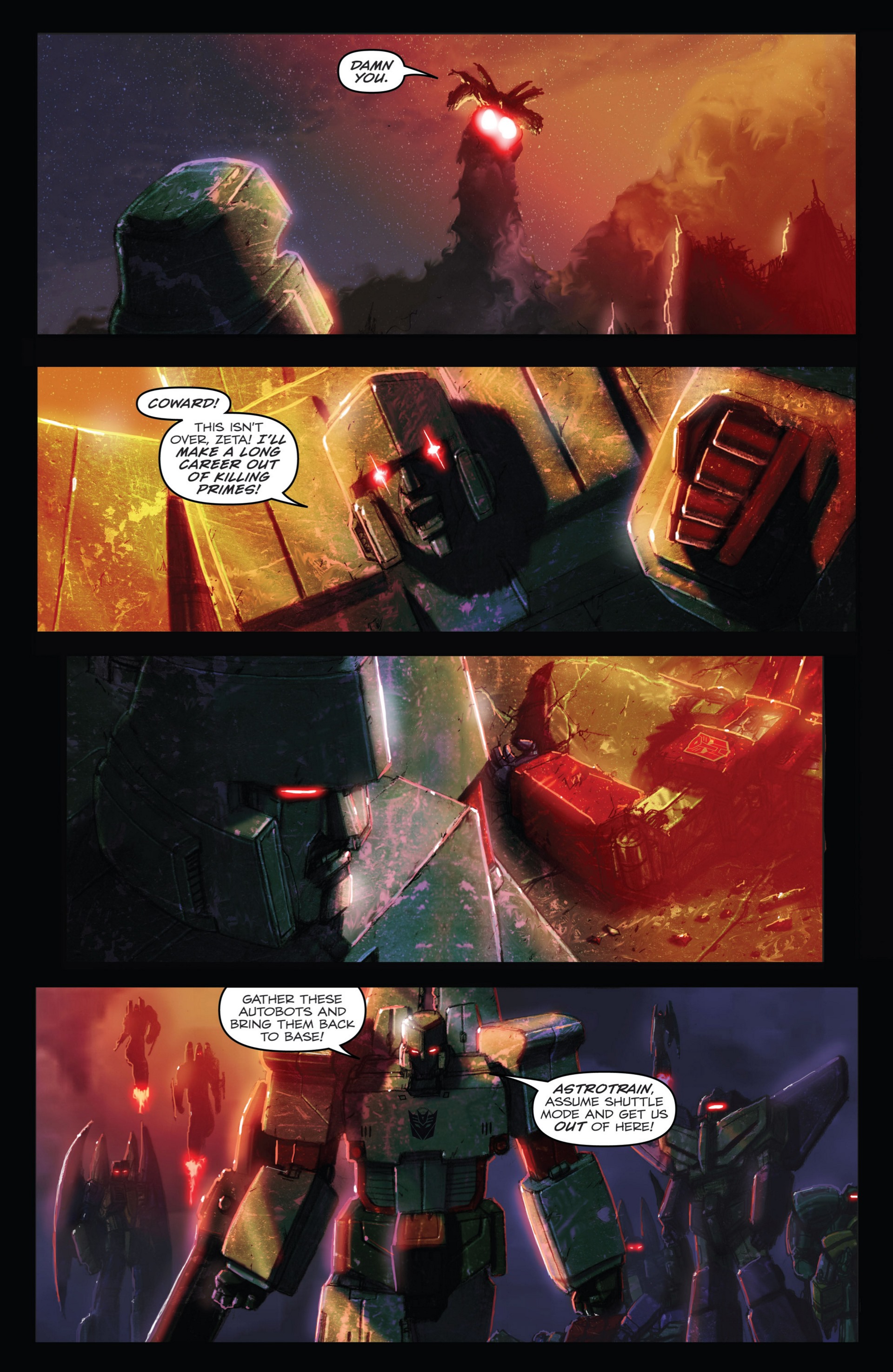 Read online Transformers: Autocracy comic -  Issue # Full - 65