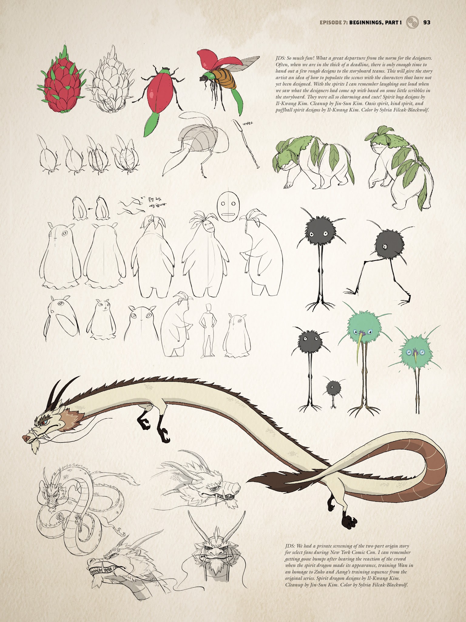 Read online The Legend of Korra: The Art of the Animated Series comic -  Issue # TPB 2 - 86