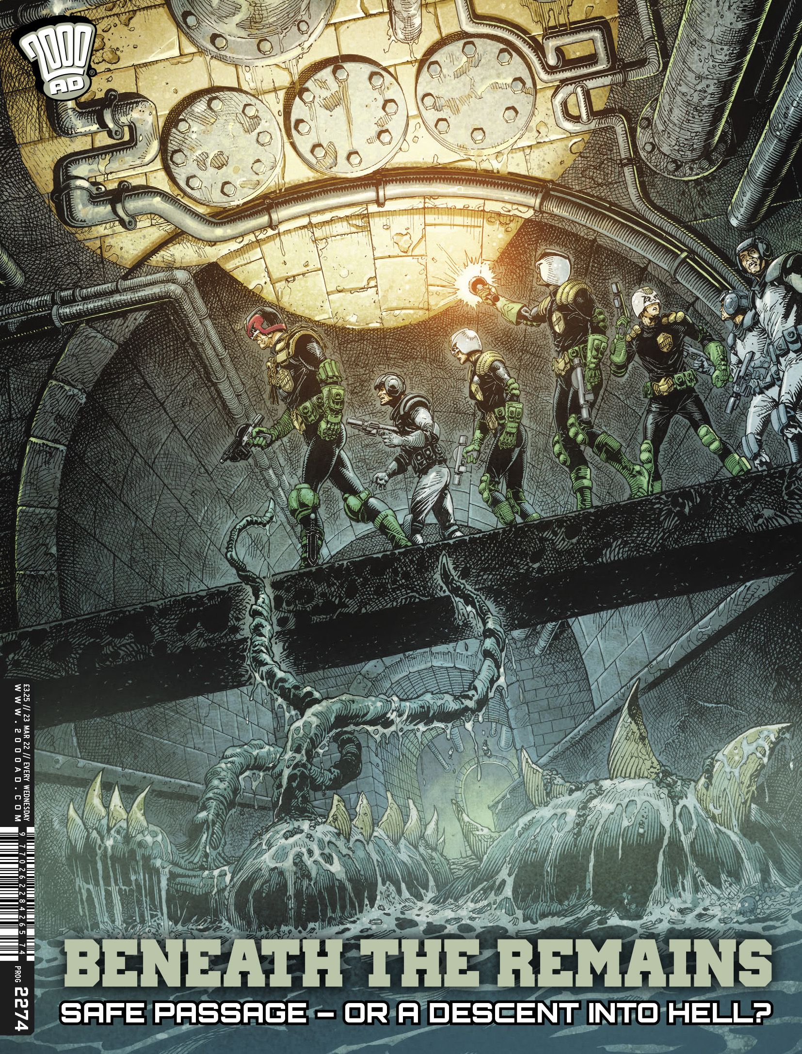 Read online 2000 AD comic -  Issue #2274 - 1