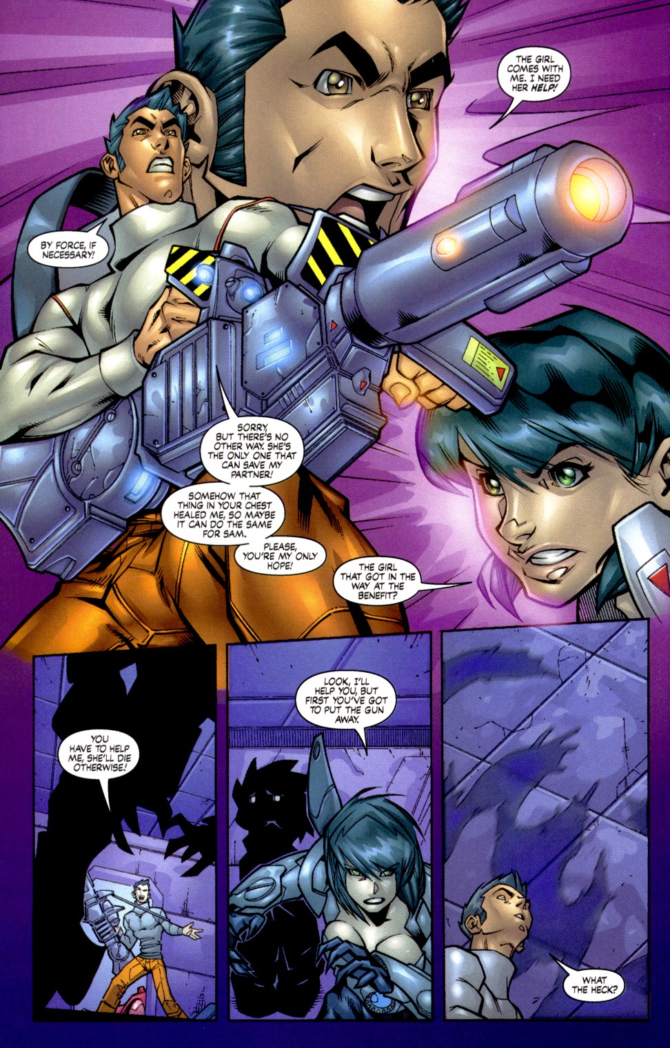 Read online E.V.E. ProtoMecha comic -  Issue #5 - 14