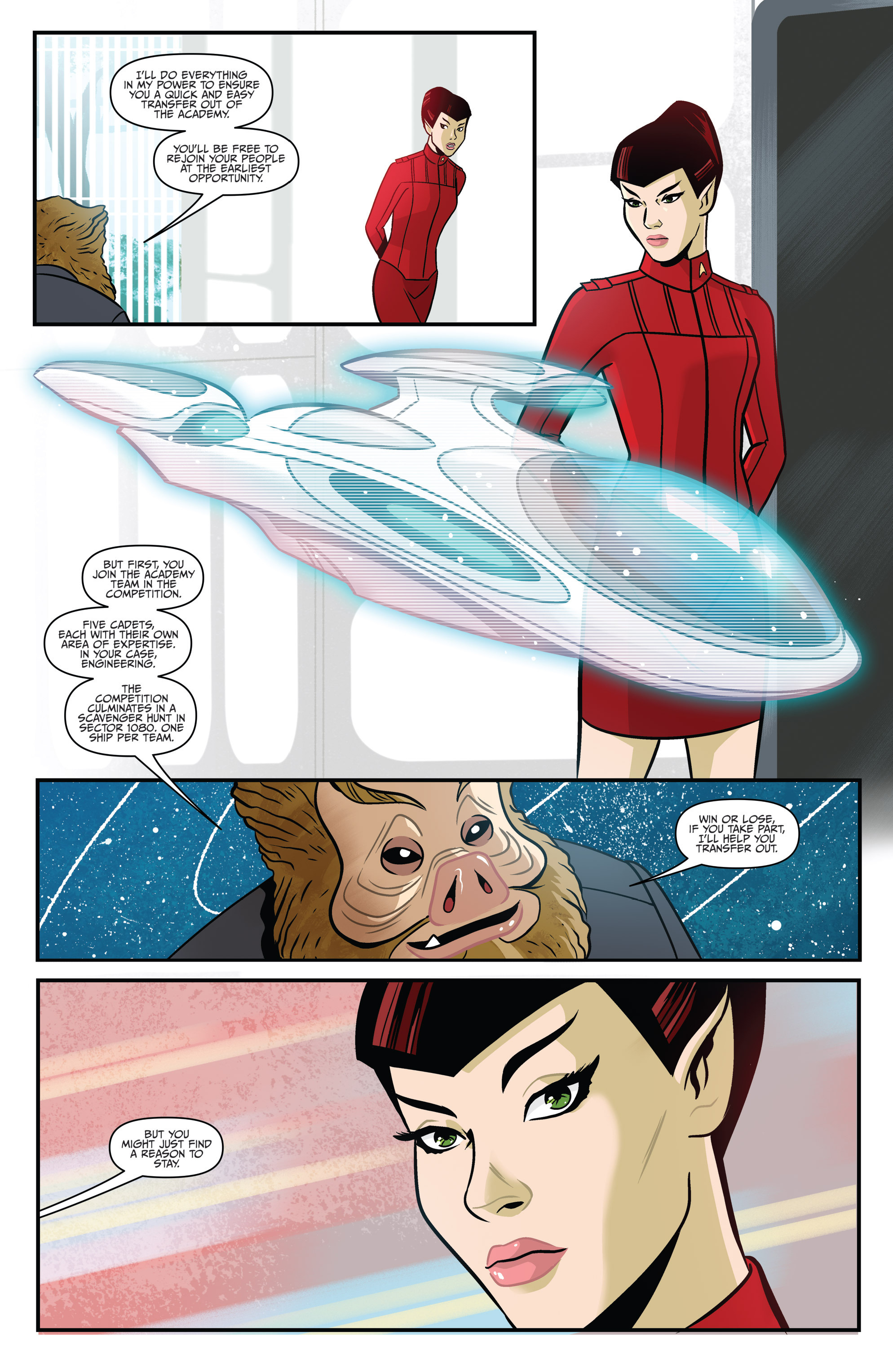Read online Star Trek: Starfleet Academy (2015) comic -  Issue #1 - 12