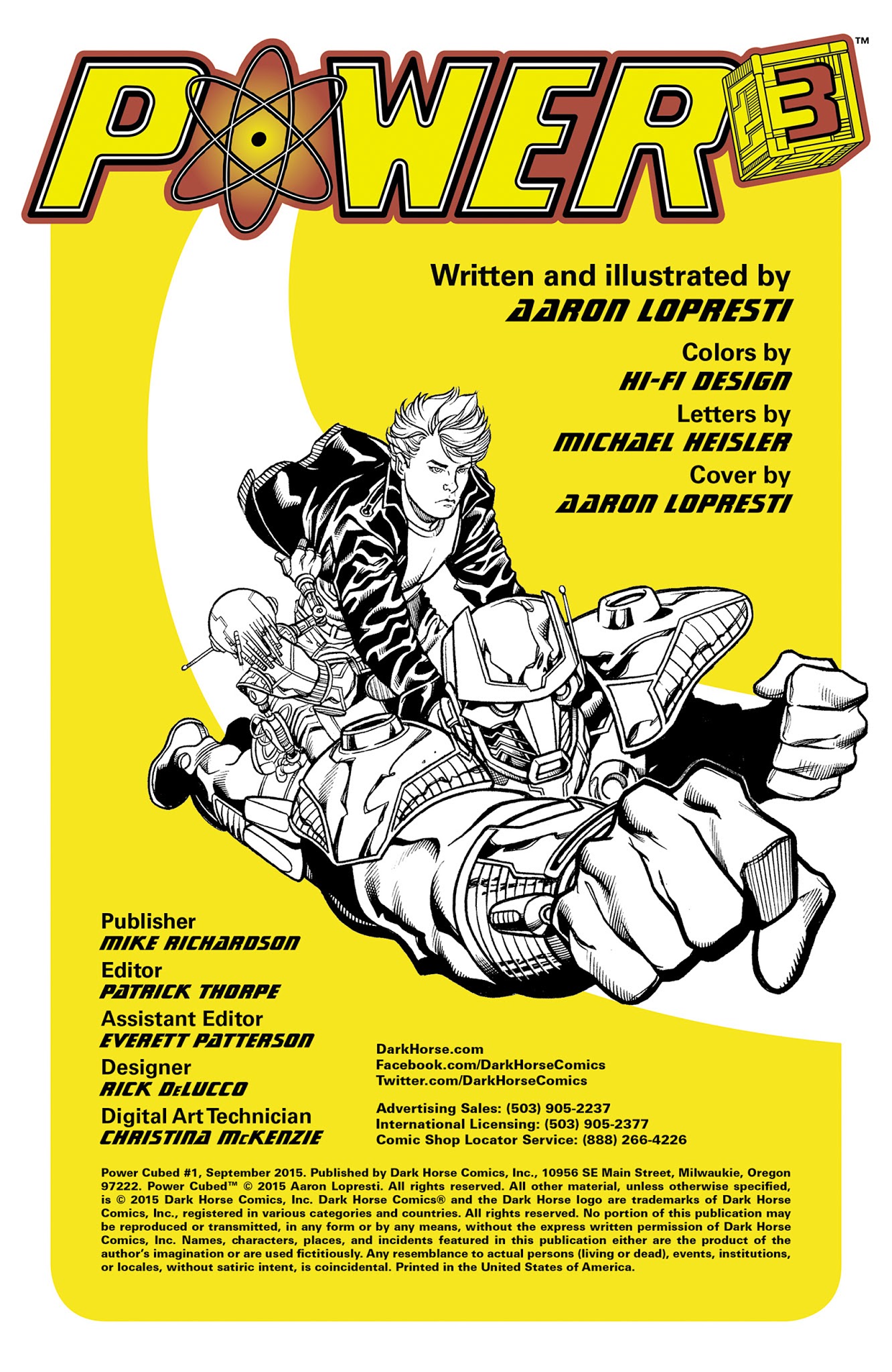 Read online Power Cubed comic -  Issue #1 - 2