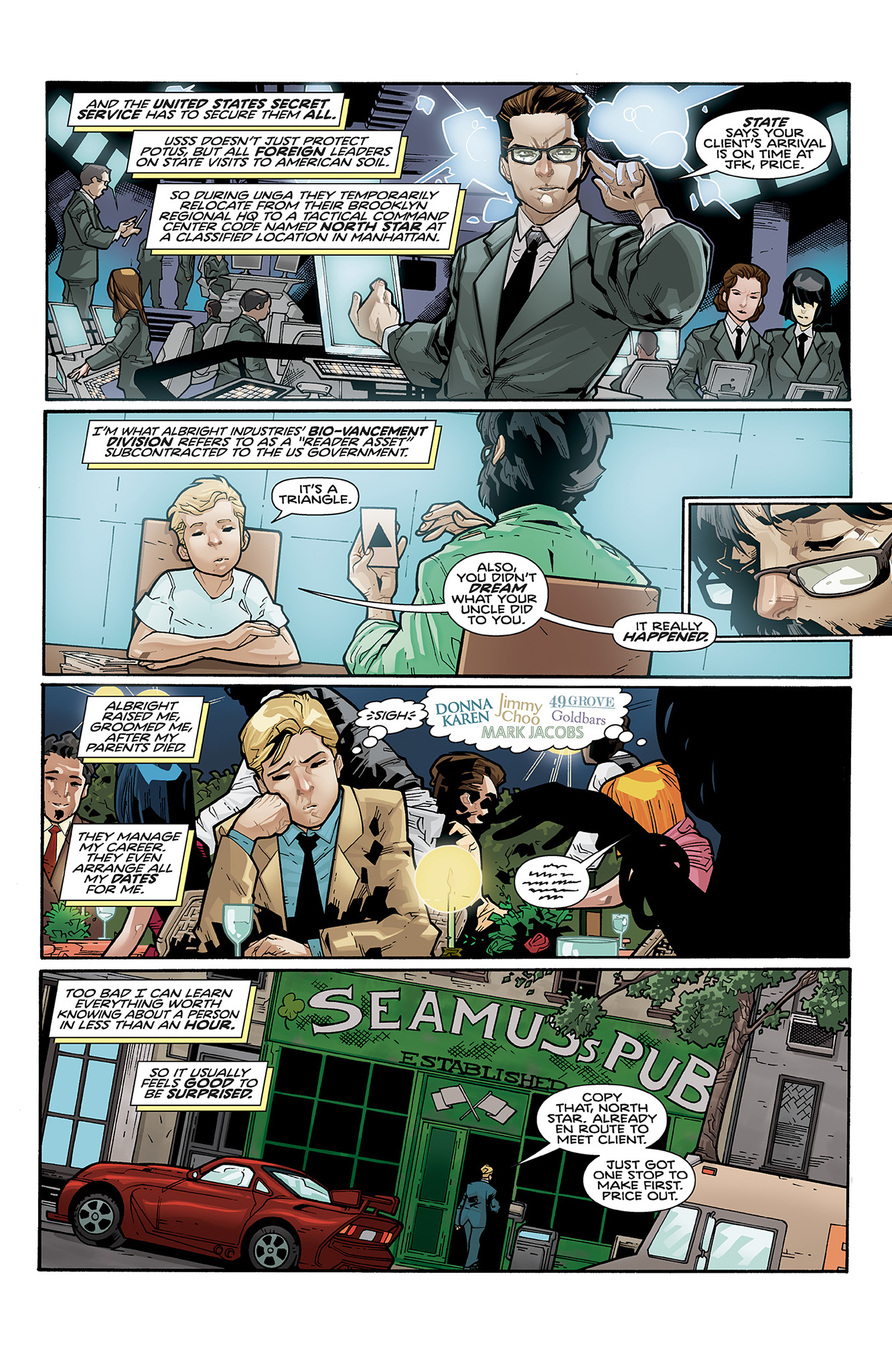 Read online Brain Boy comic -  Issue #1 - 5