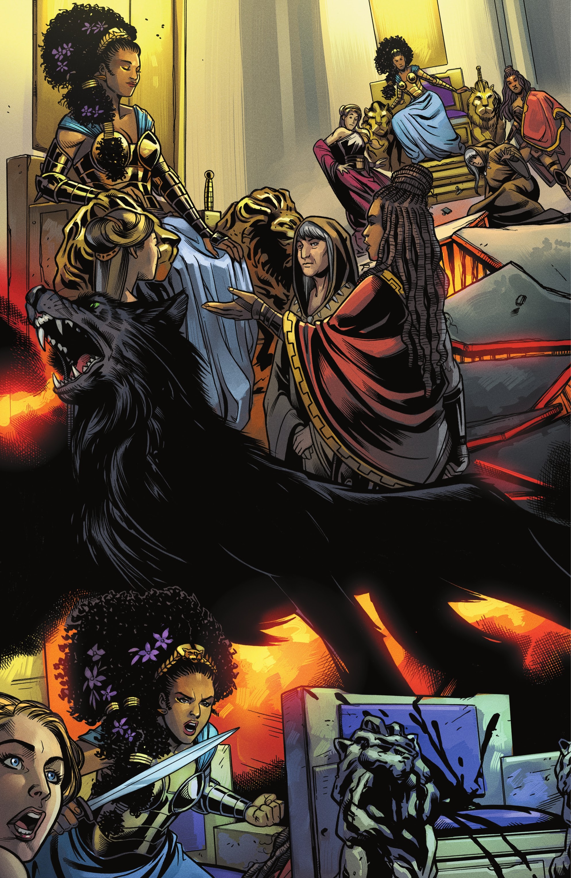 Read online Nubia & the Amazons comic -  Issue #1 - 19