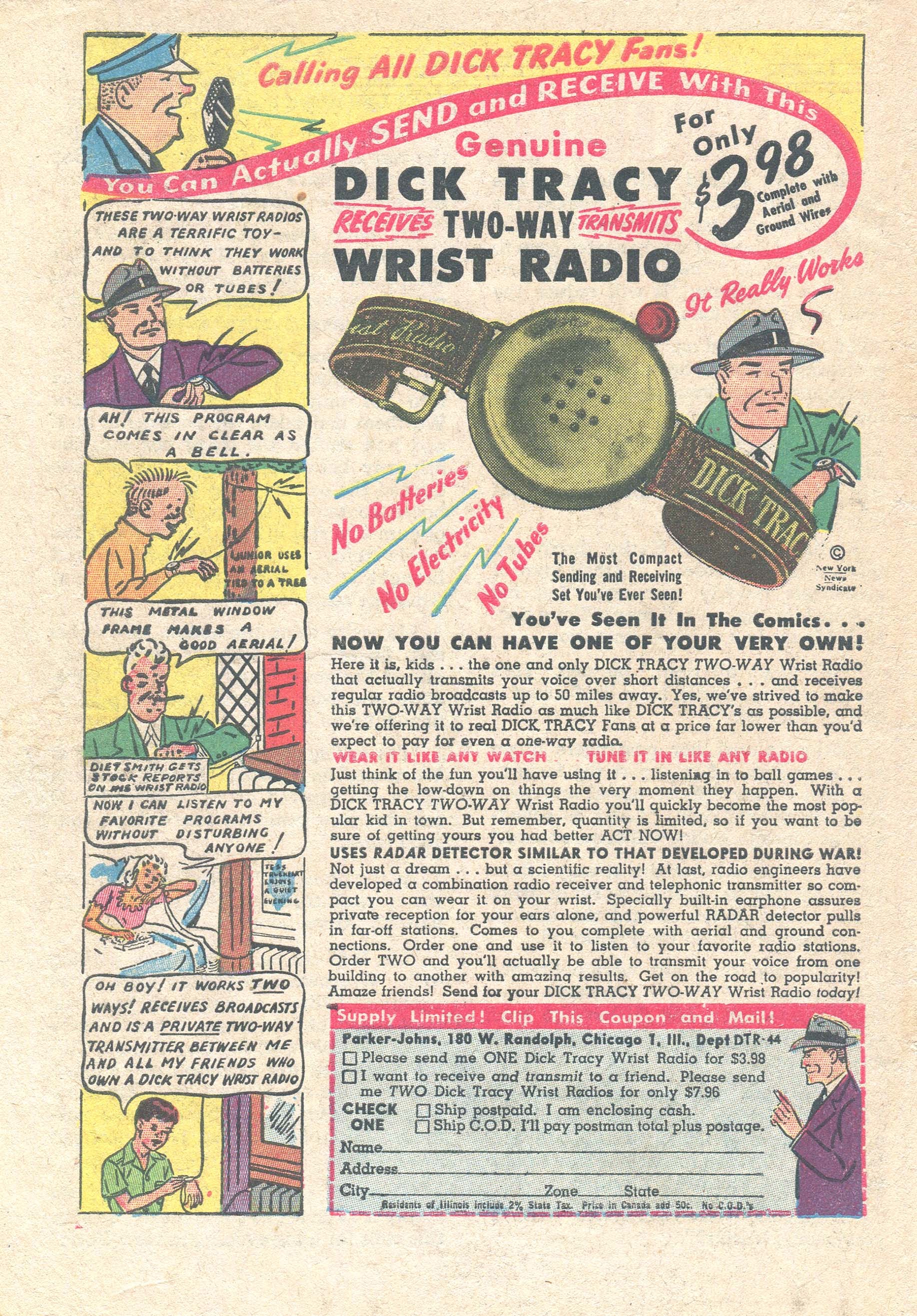 Read online Kerry Drake Detective Cases comic -  Issue #6 - 50