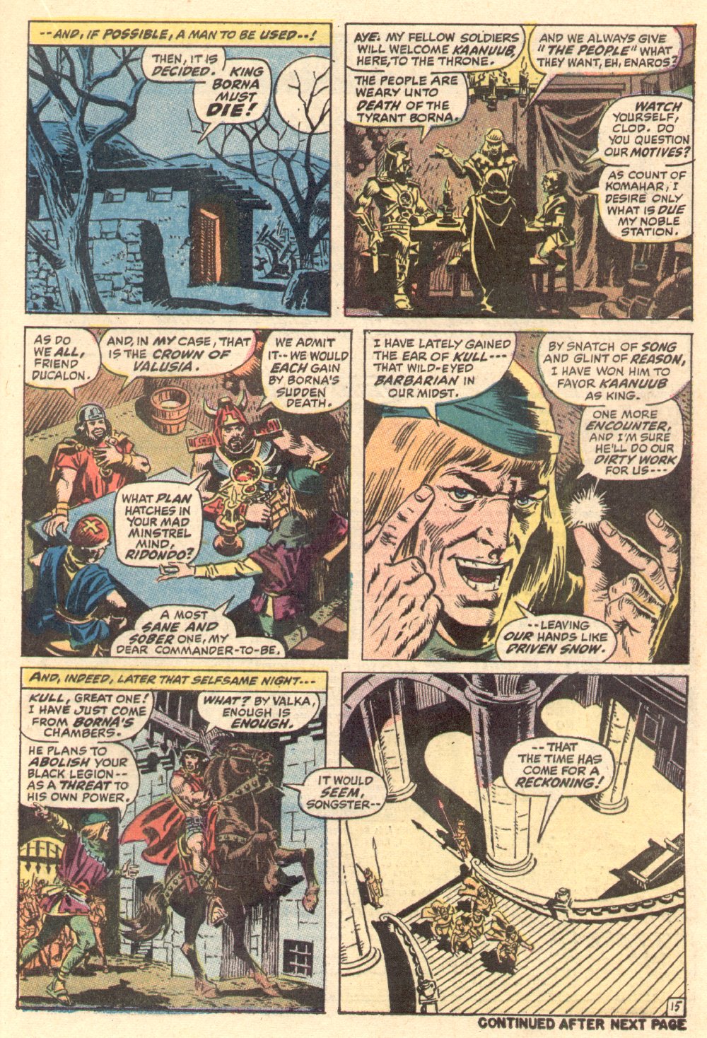 Read online Kull, the Conqueror (1971) comic -  Issue #1 - 21