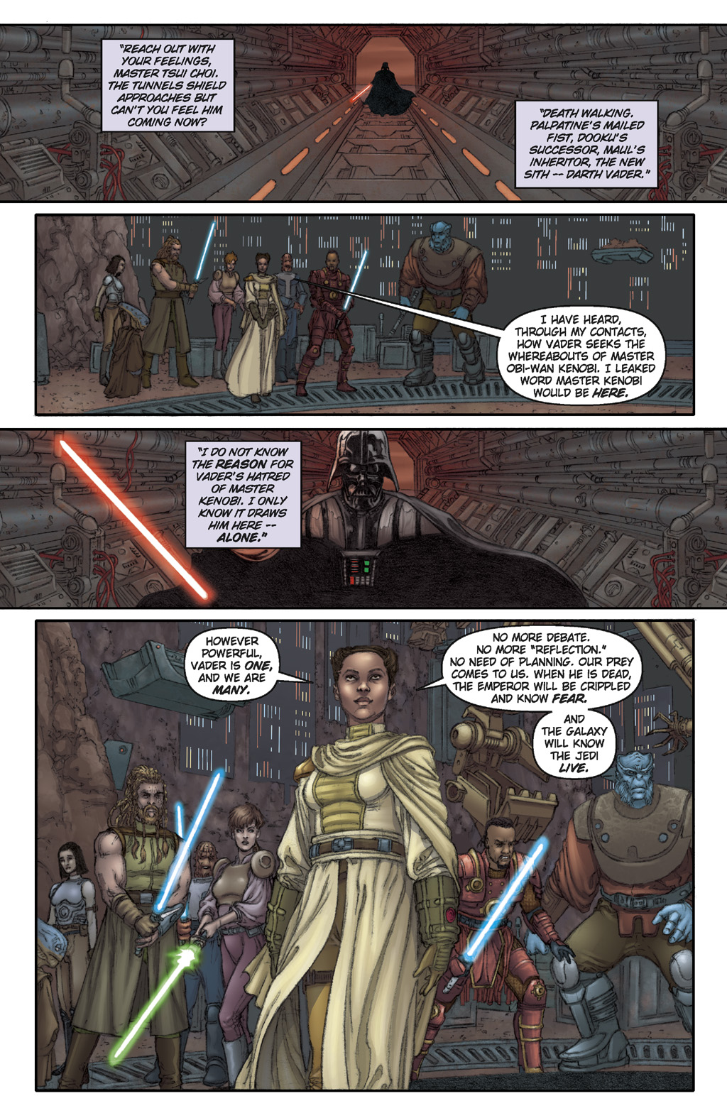 Read online Star Wars: Clone Wars comic -  Issue # TPB 9 - 128