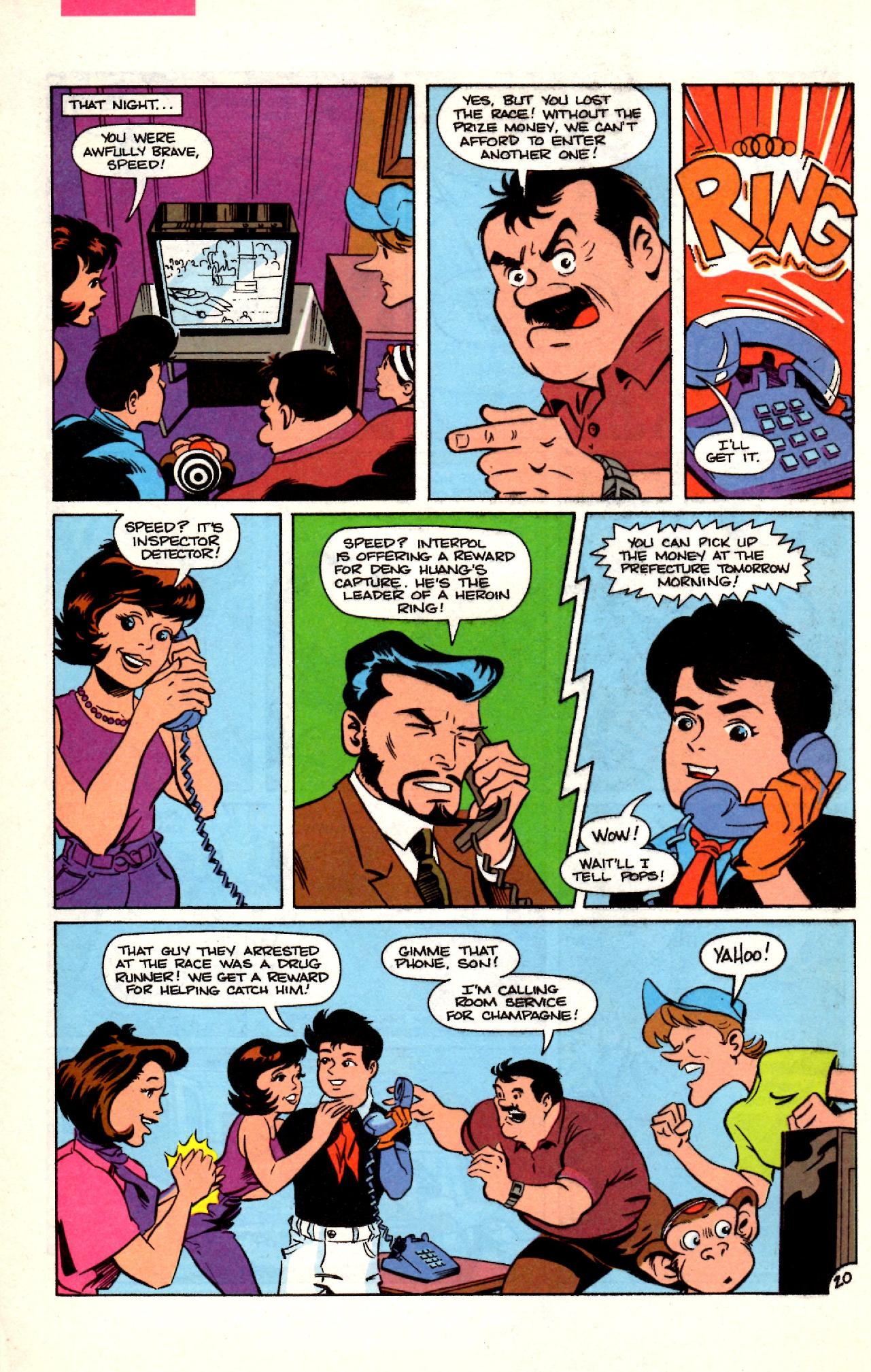Read online Speed Racer (1987) comic -  Issue #35 - 29