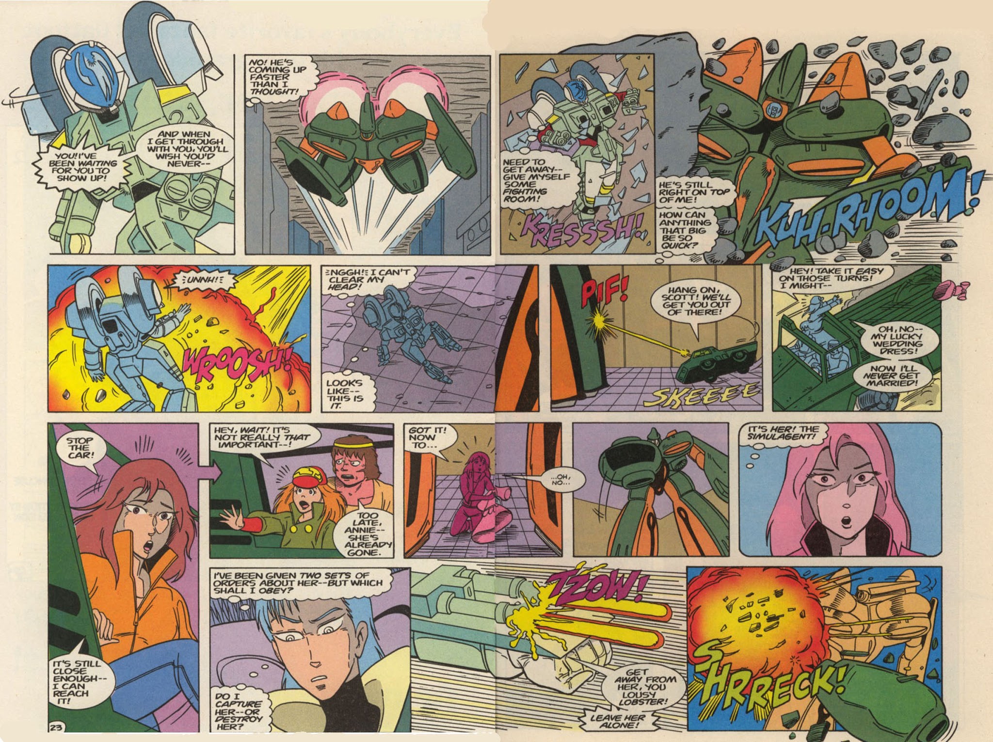 Read online Robotech The New Generation comic -  Issue #19 - 30