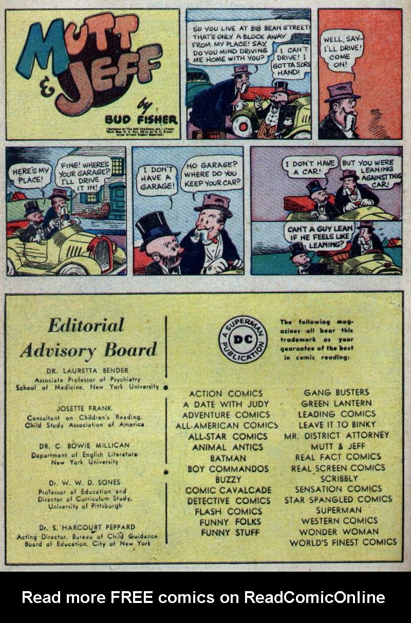 Read online Comic Cavalcade comic -  Issue #28 - 74