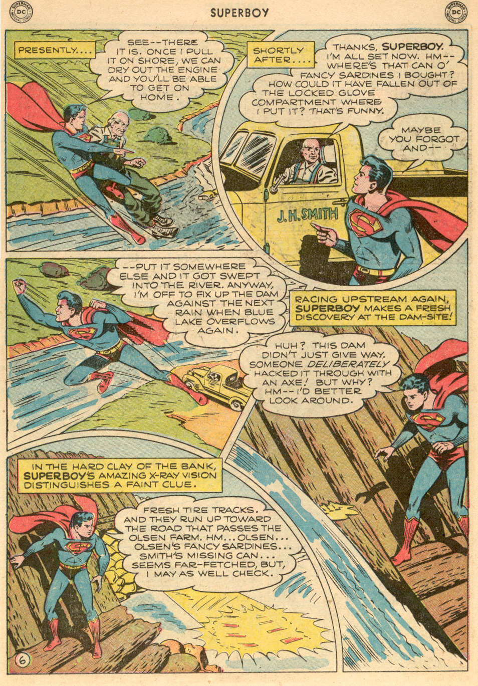 Read online Superboy (1949) comic -  Issue #6 - 17