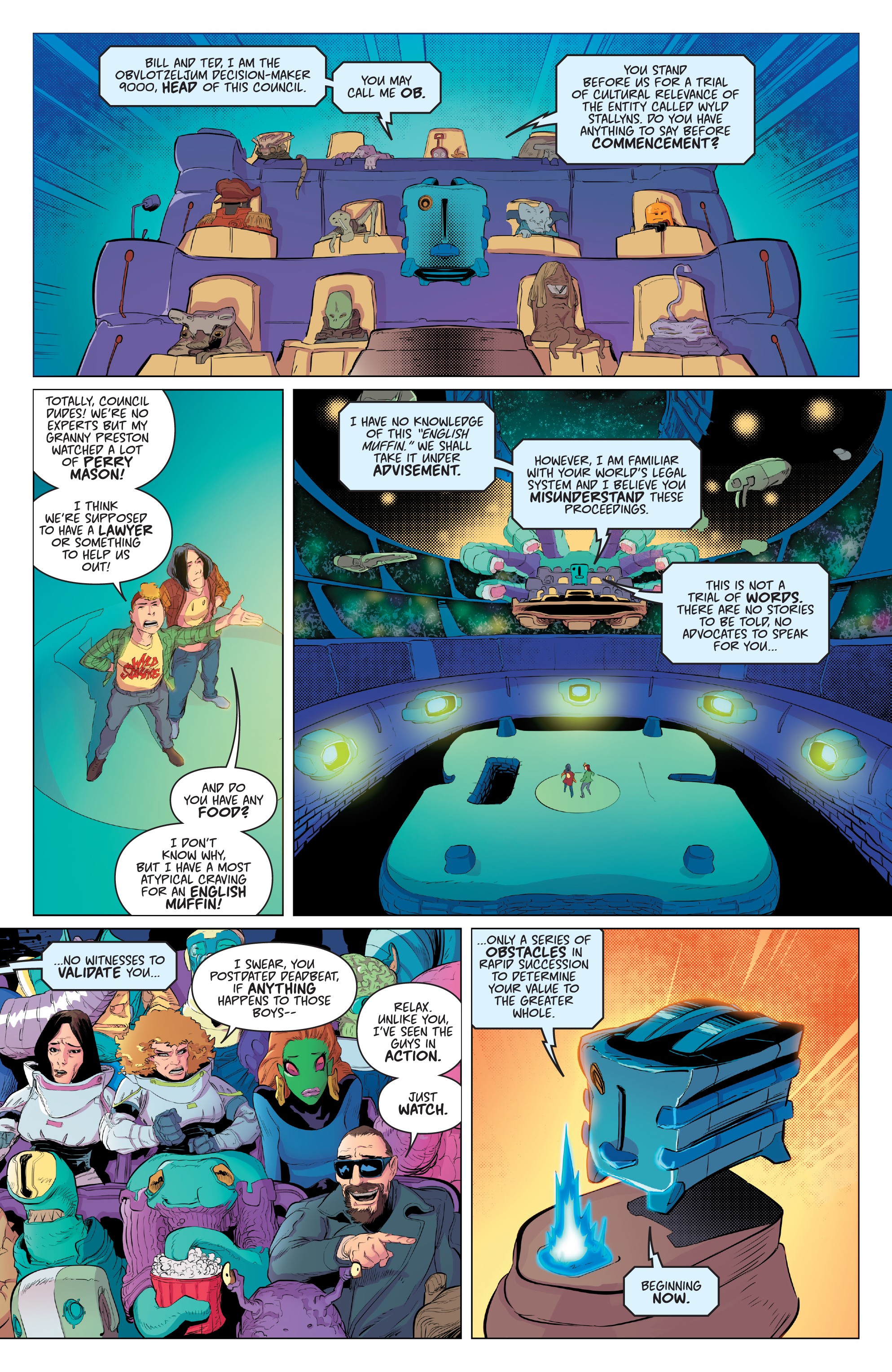 Read online Bill & Ted Save the Universe comic -  Issue # _TPB - 47