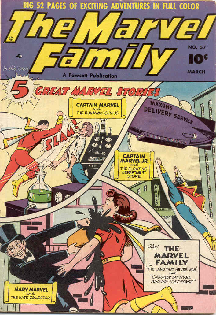 Read online The Marvel Family comic -  Issue #57 - 1
