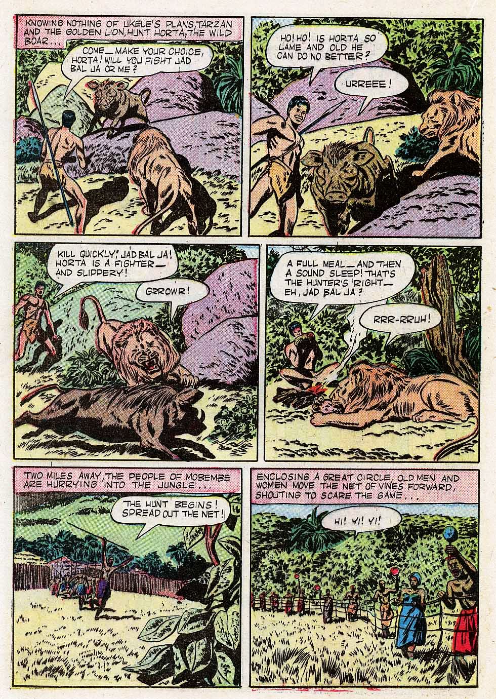 Read online Tarzan (1948) comic -  Issue #15 - 28