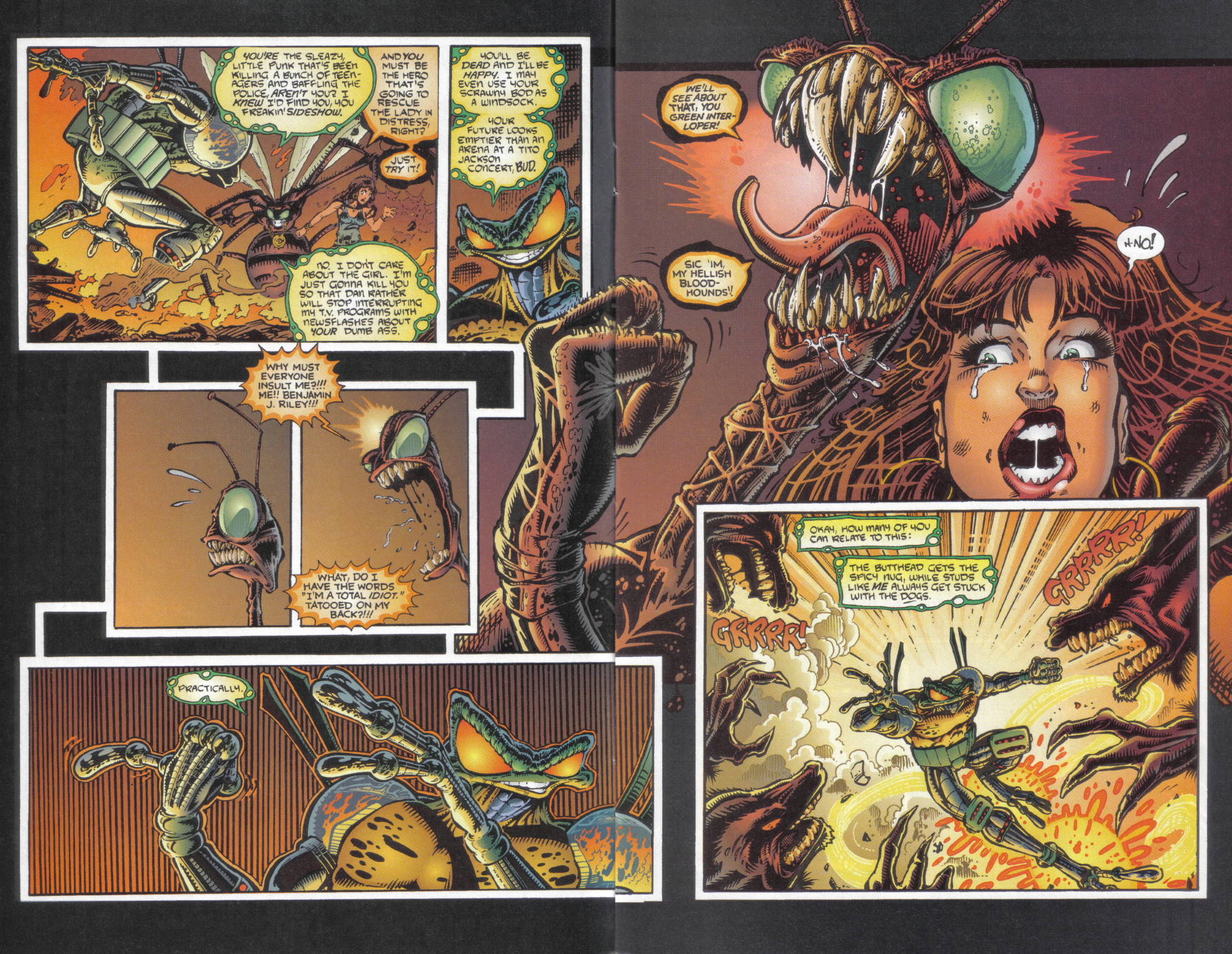 Read online Cyberfrog comic -  Issue #3 - 4