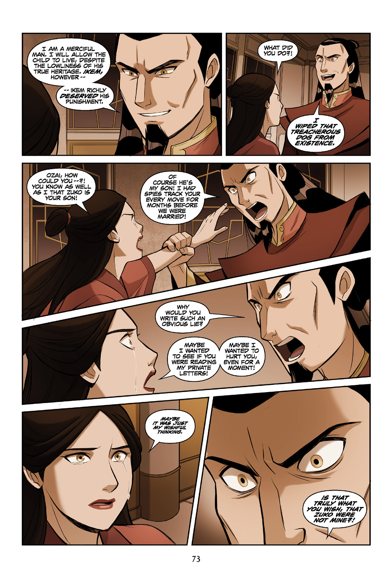 Read online Nickelodeon Avatar: The Last Airbender - The Search comic -  Issue # Part 3 - 73