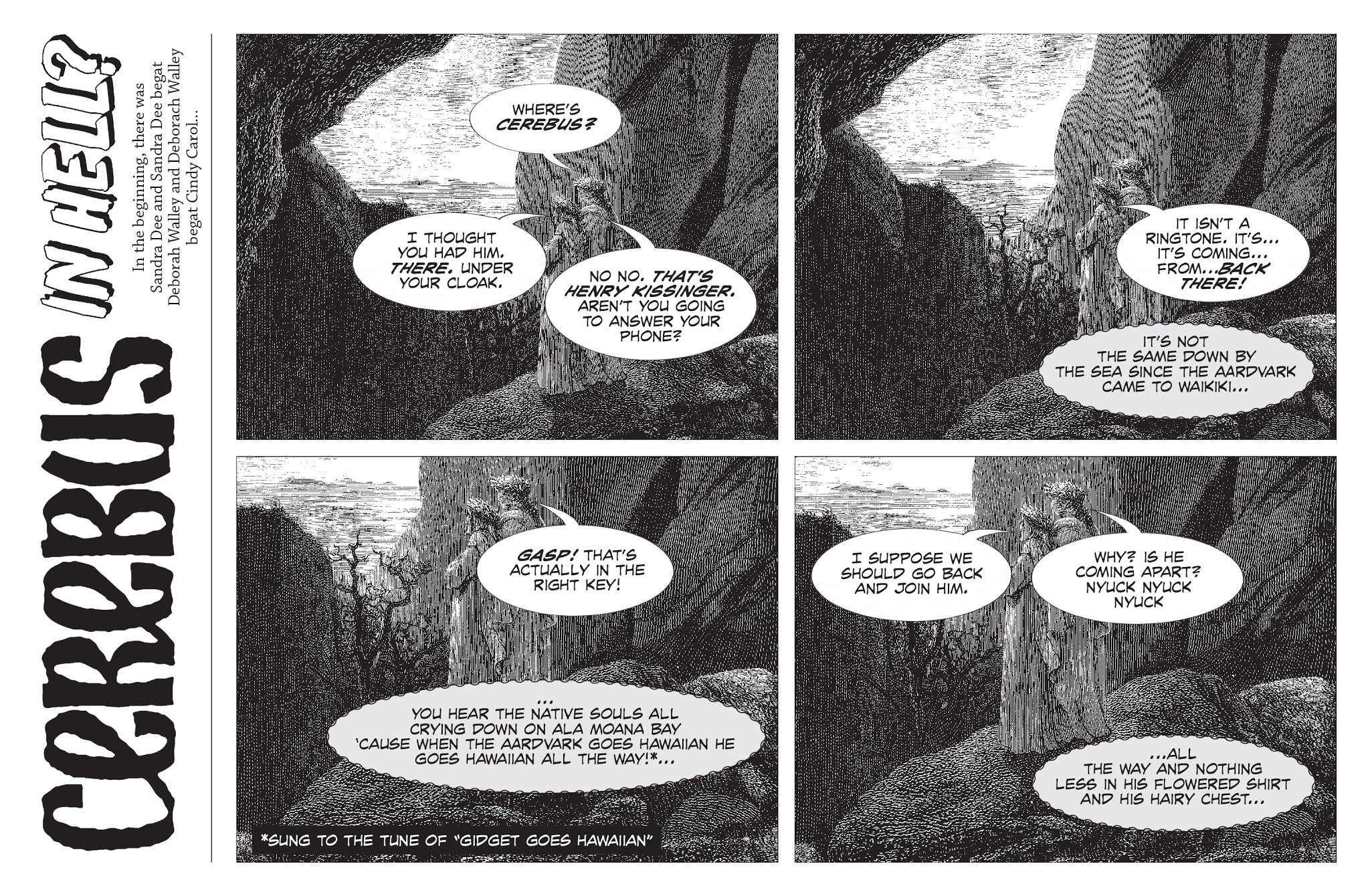 Read online Cerebus in Hell? comic -  Issue #4 - 23