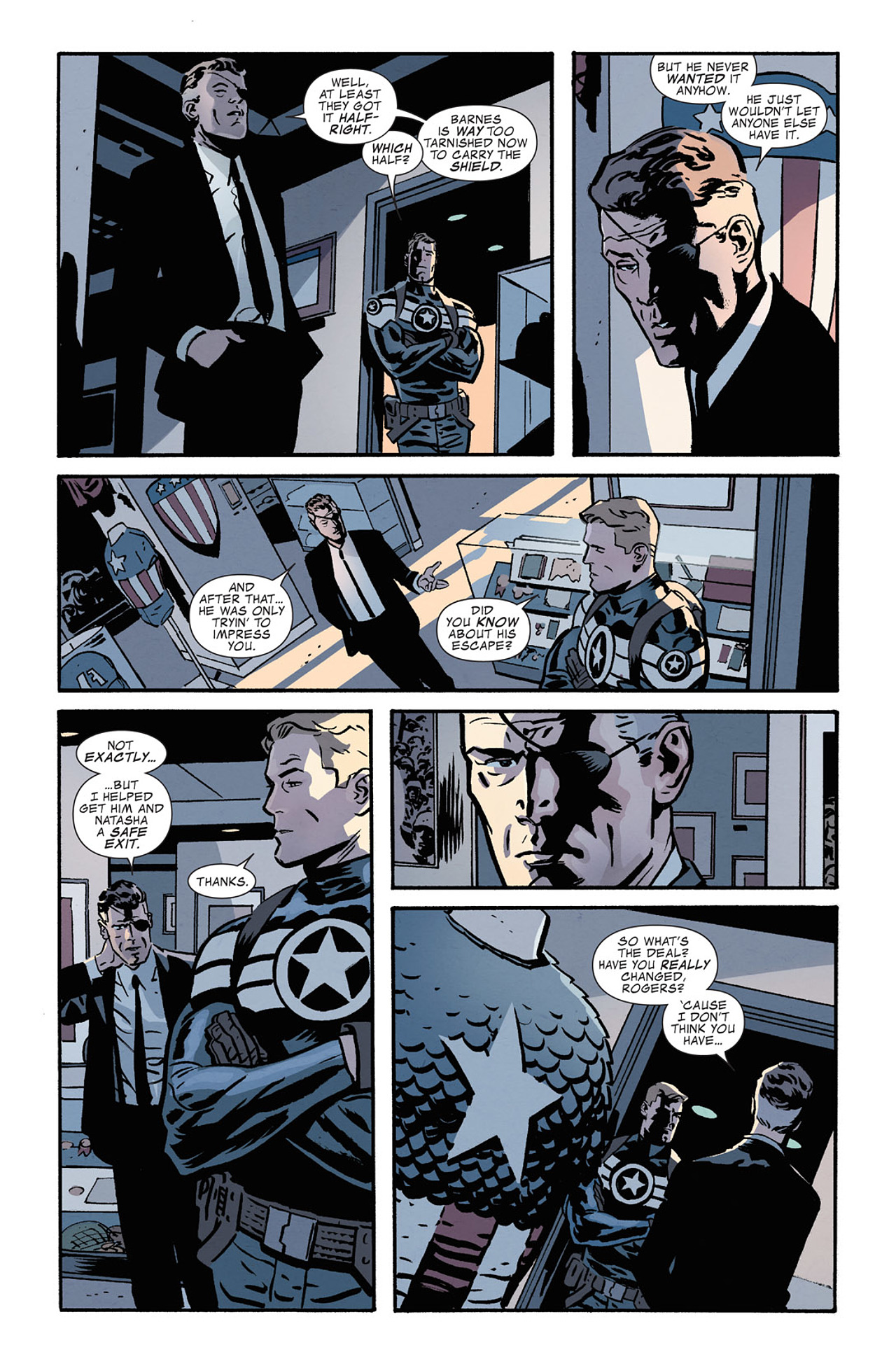 Read online Captain America (1968) comic -  Issue #619 - 31