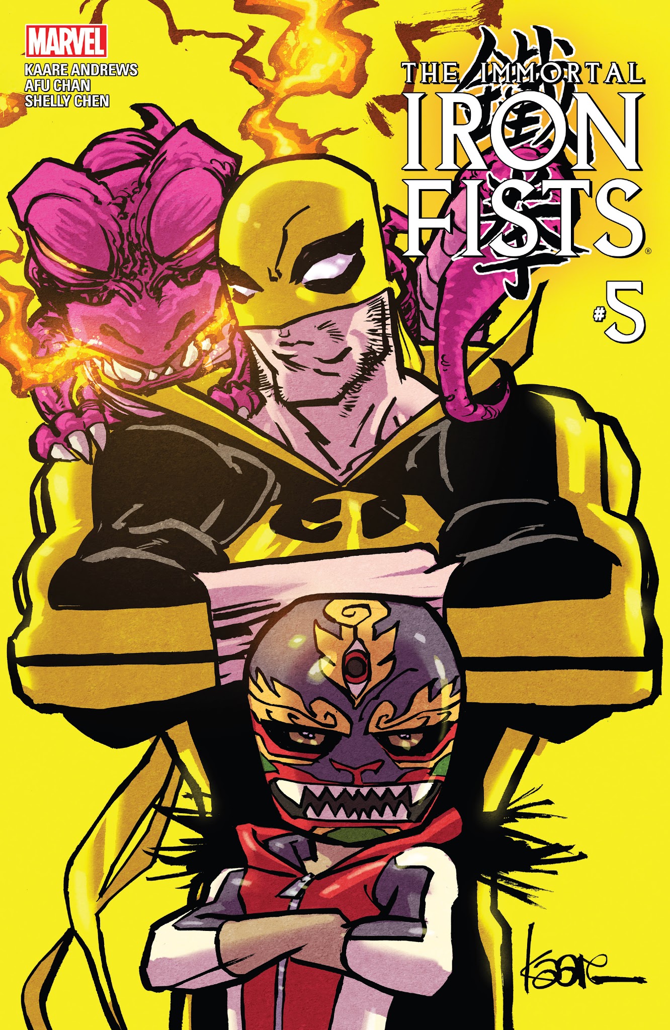 Read online The Immortal Iron Fists comic -  Issue #5 - 1