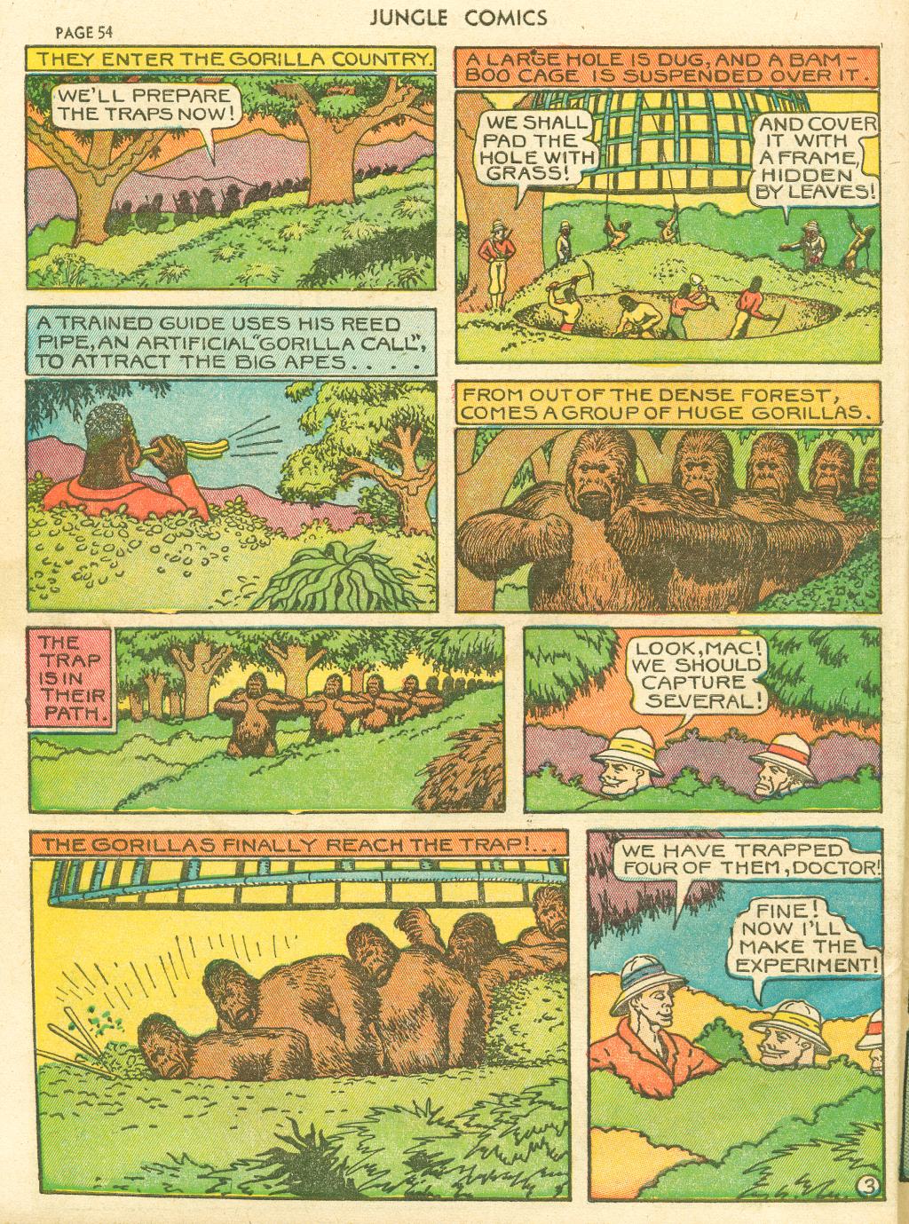 Read online Jungle Comics comic -  Issue #4 - 57