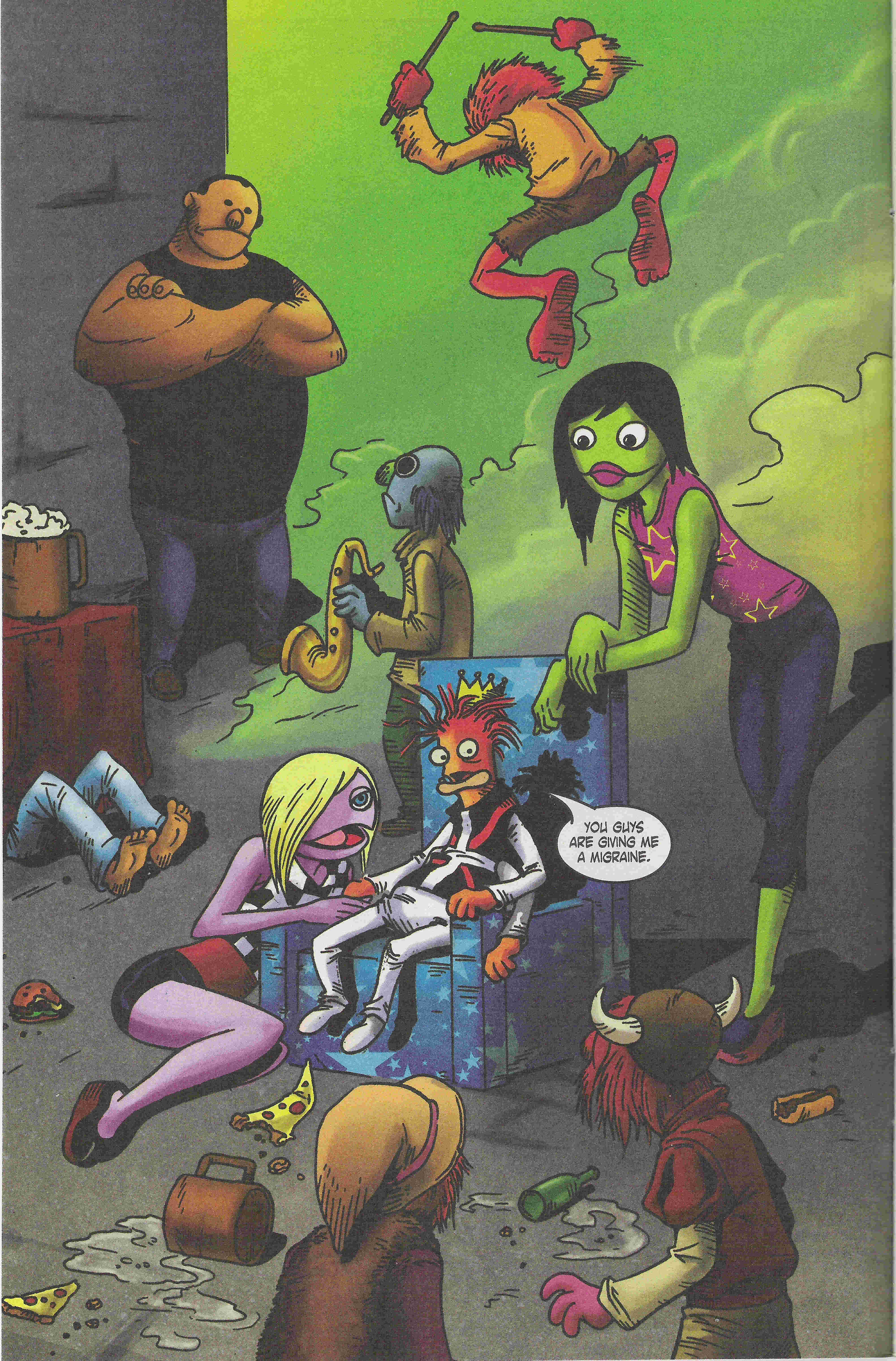 Read online Muppet Robin Hood comic -  Issue #3 - 5