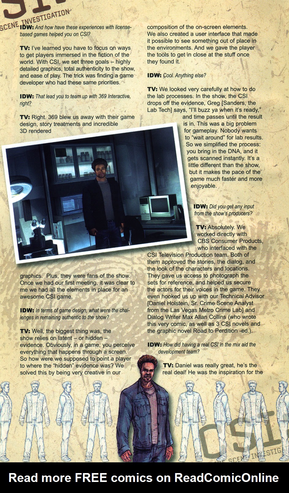 Read online CSI: Crime Scene Investigation comic -  Issue #2 - 29