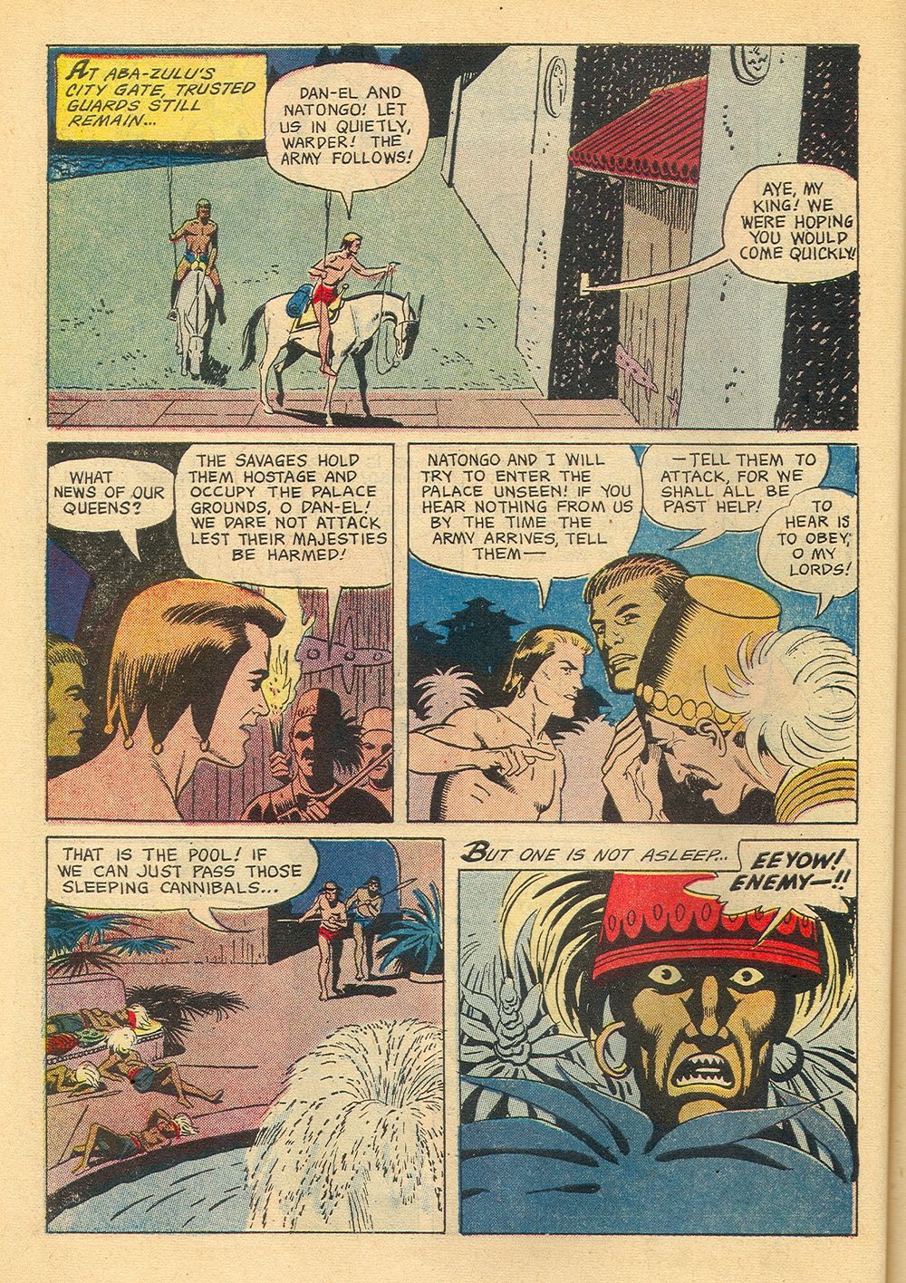 Read online Tarzan (1948) comic -  Issue #51 - 62