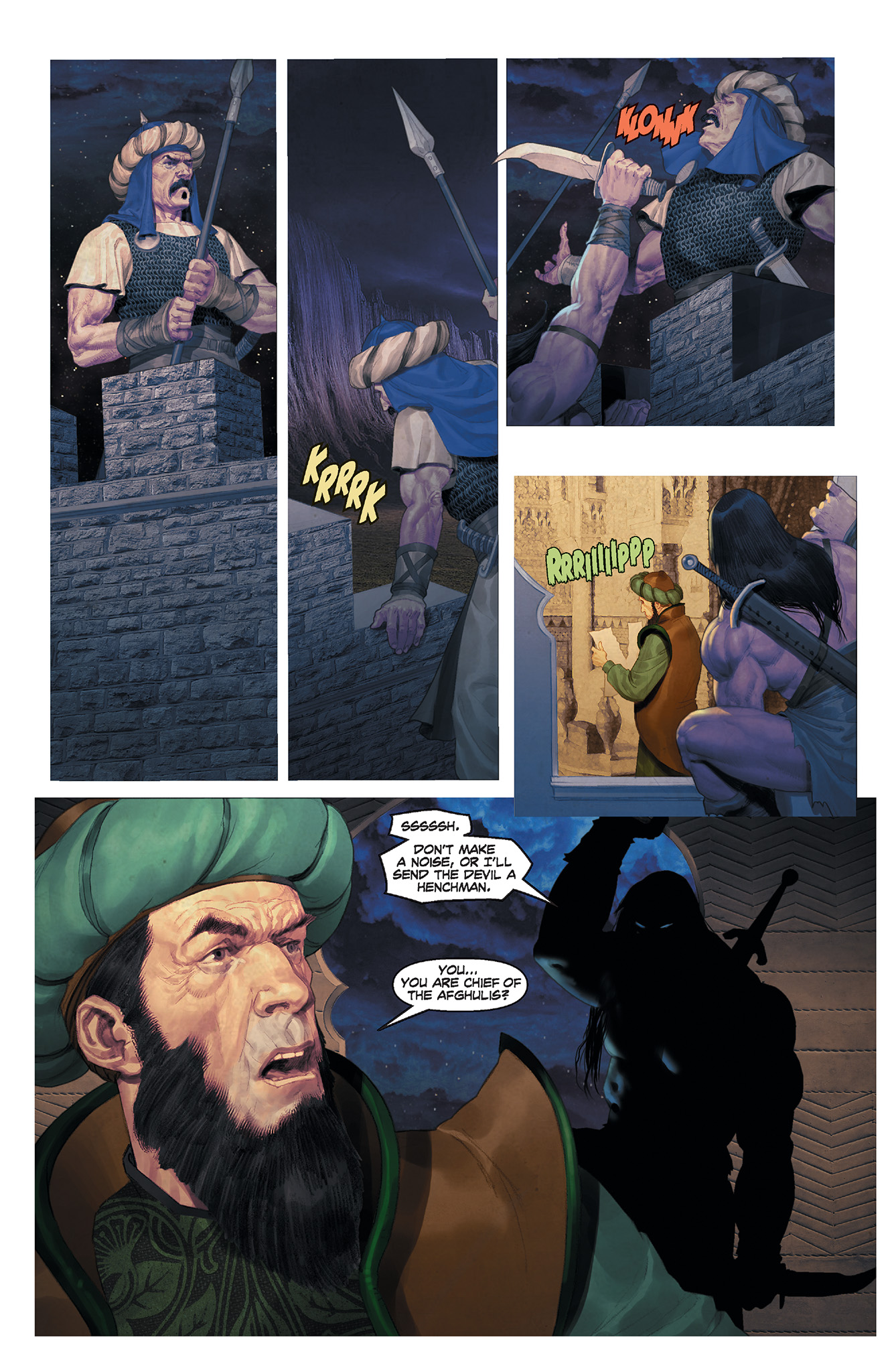 Read online Conan and the People of the Black Circle comic -  Issue #1 - 15