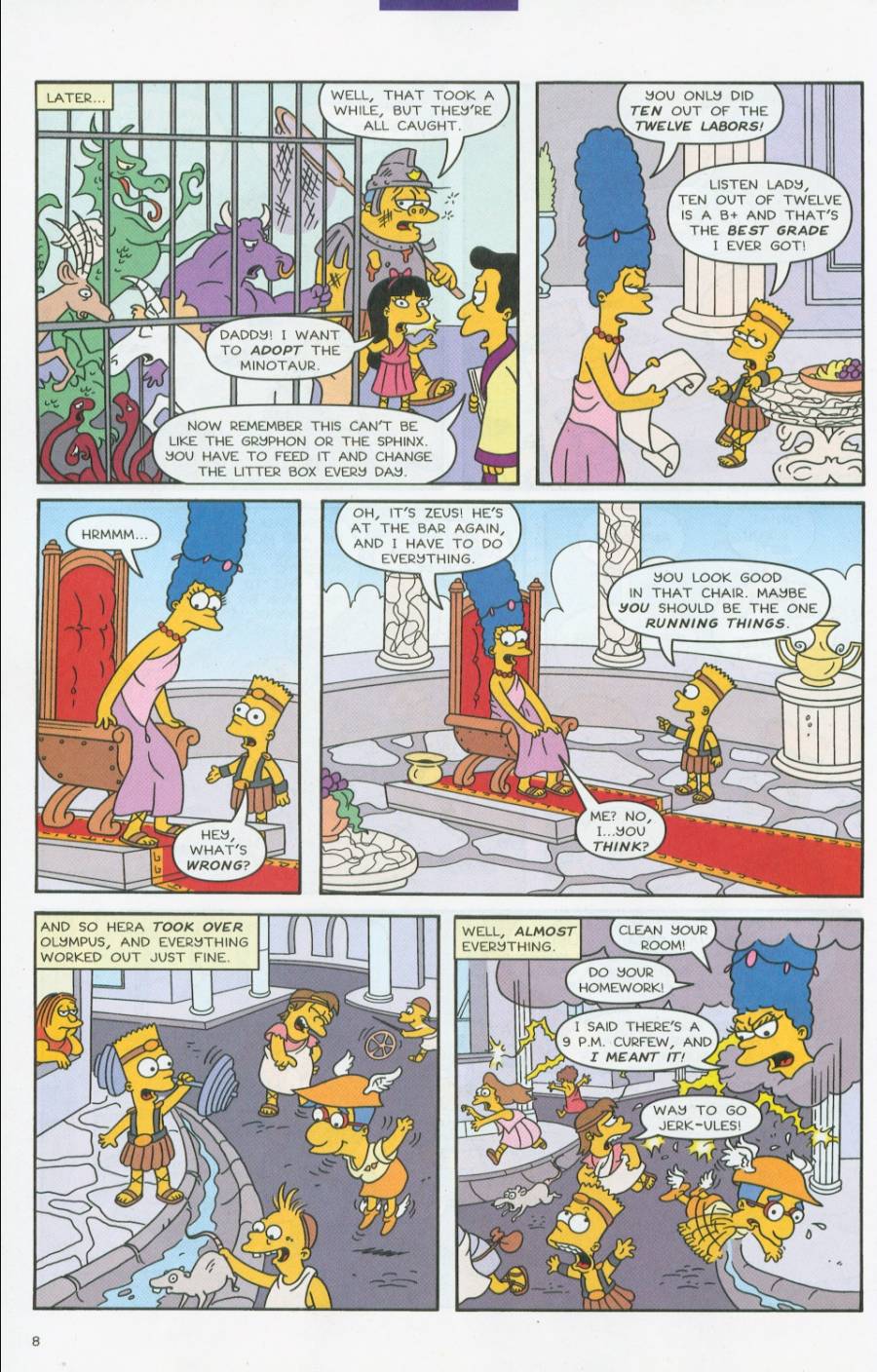 Read online Simpsons Comics comic -  Issue #70 - 9