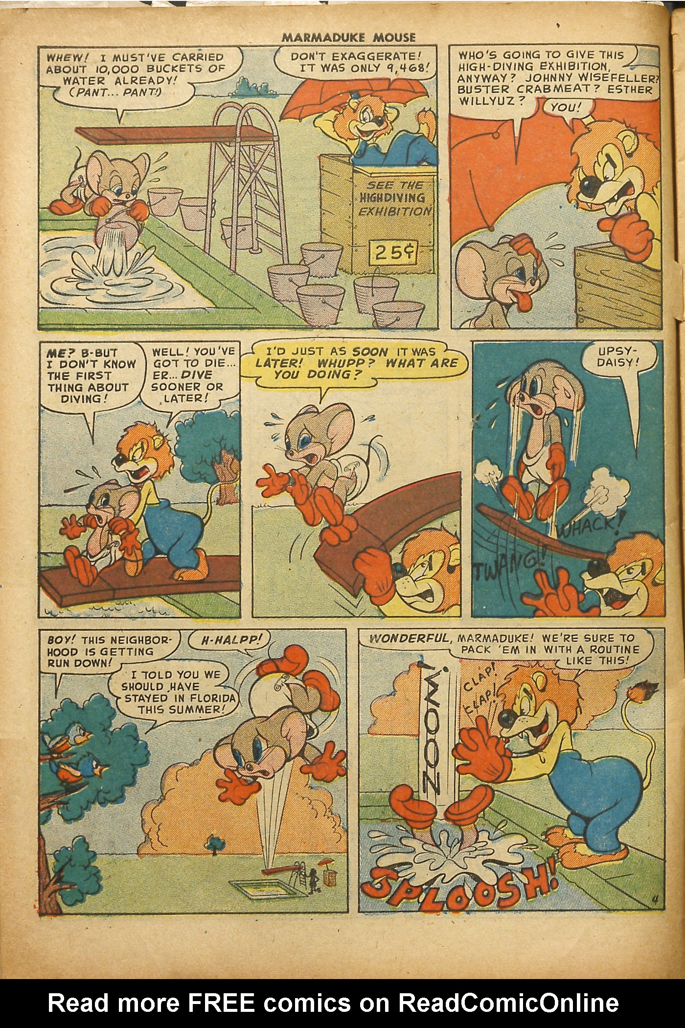 Read online Marmaduke Mouse comic -  Issue #32 - 6