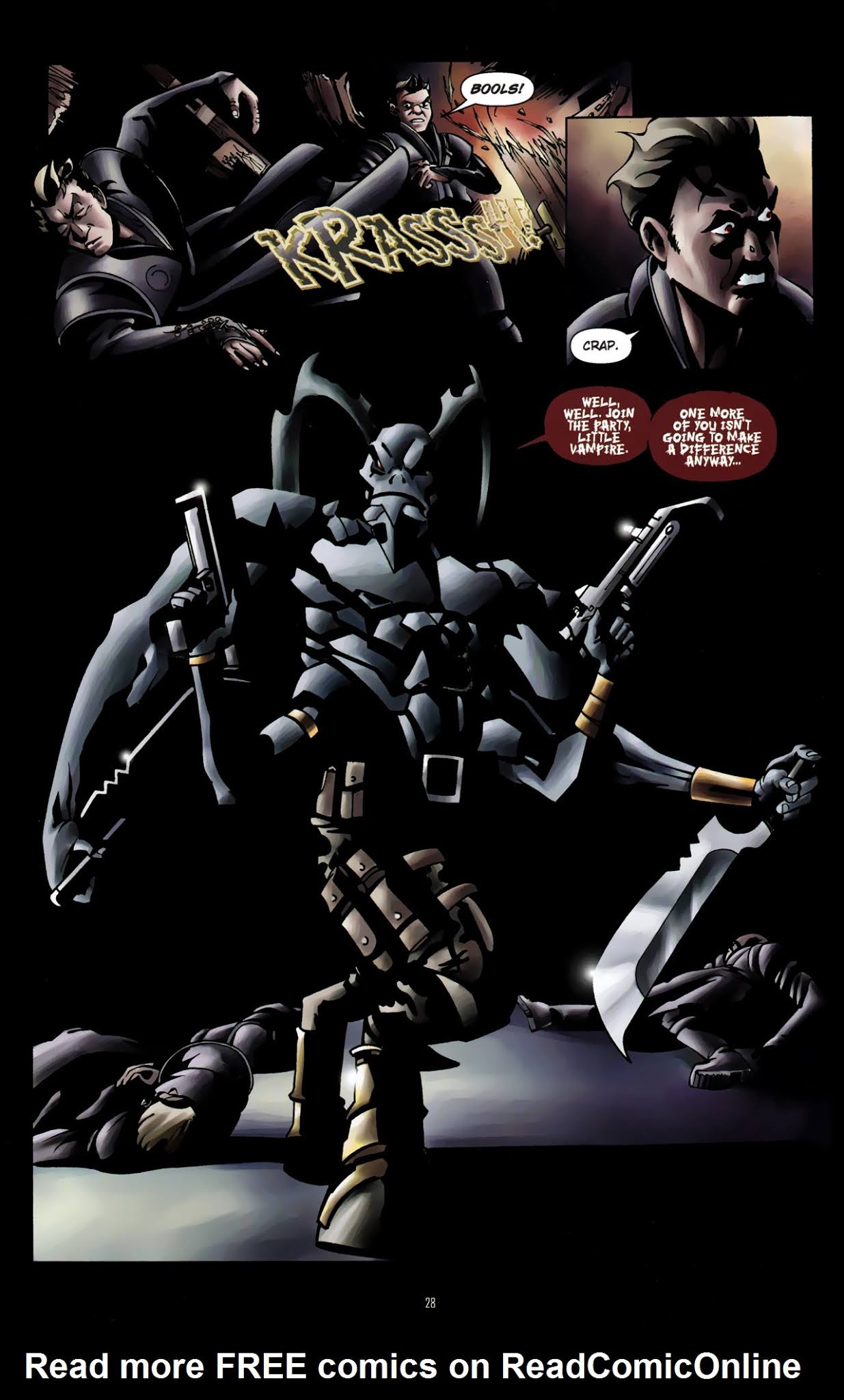 Read online CVO : Covert Vampiric Operations -- 100-Page Spectacular comic -  Issue # TPB - 30