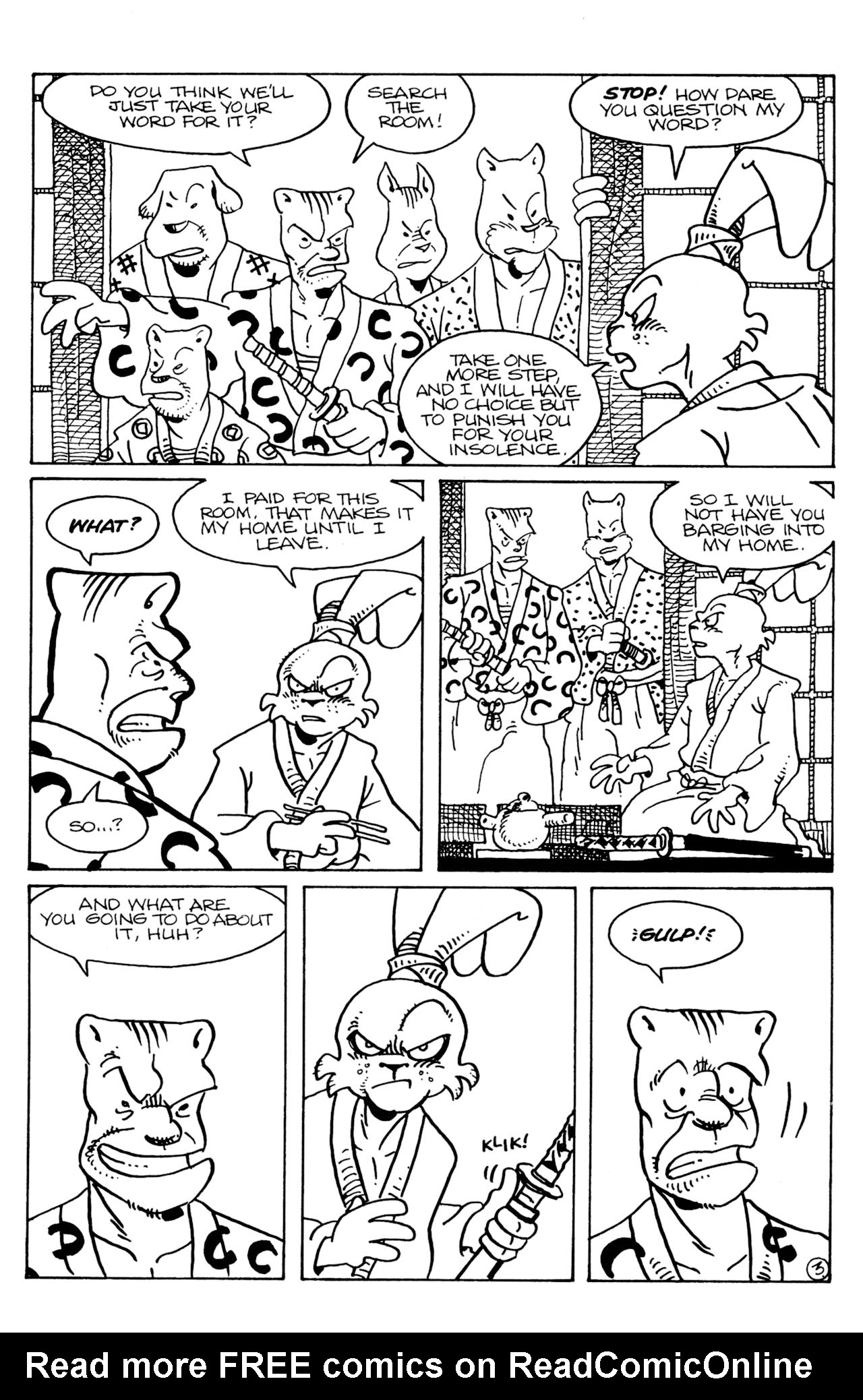 Read online Usagi Yojimbo (1996) comic -  Issue #112 - 5