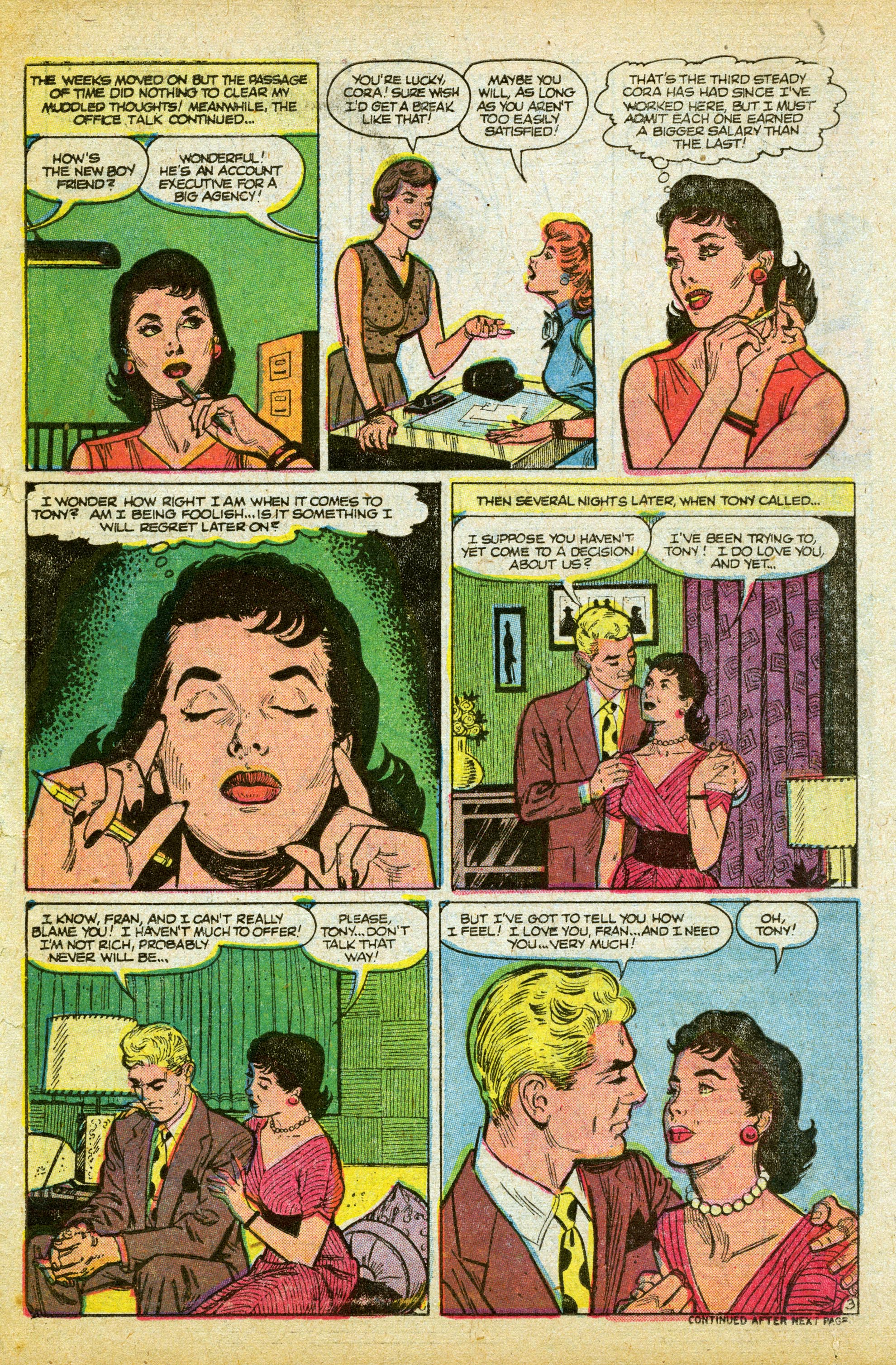 Read online Love Romances comic -  Issue #65 - 18