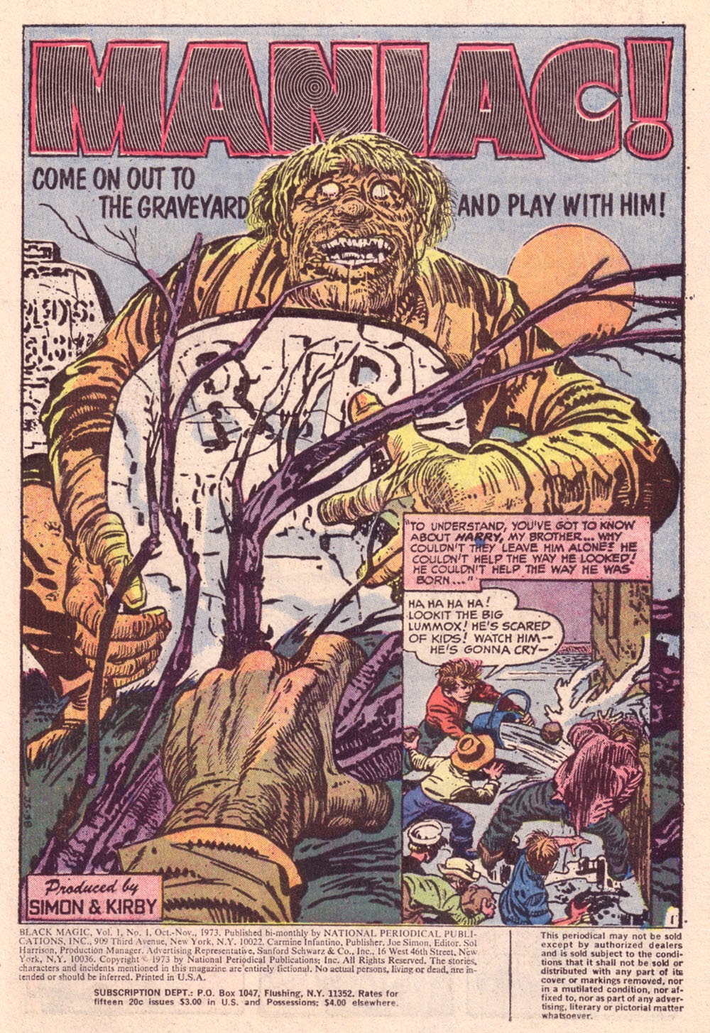 Read online Black Magic (1973) comic -  Issue #1 - 3